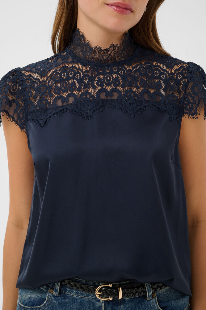 Blouse TeaganSZ à dentelle florale Saint Tropez