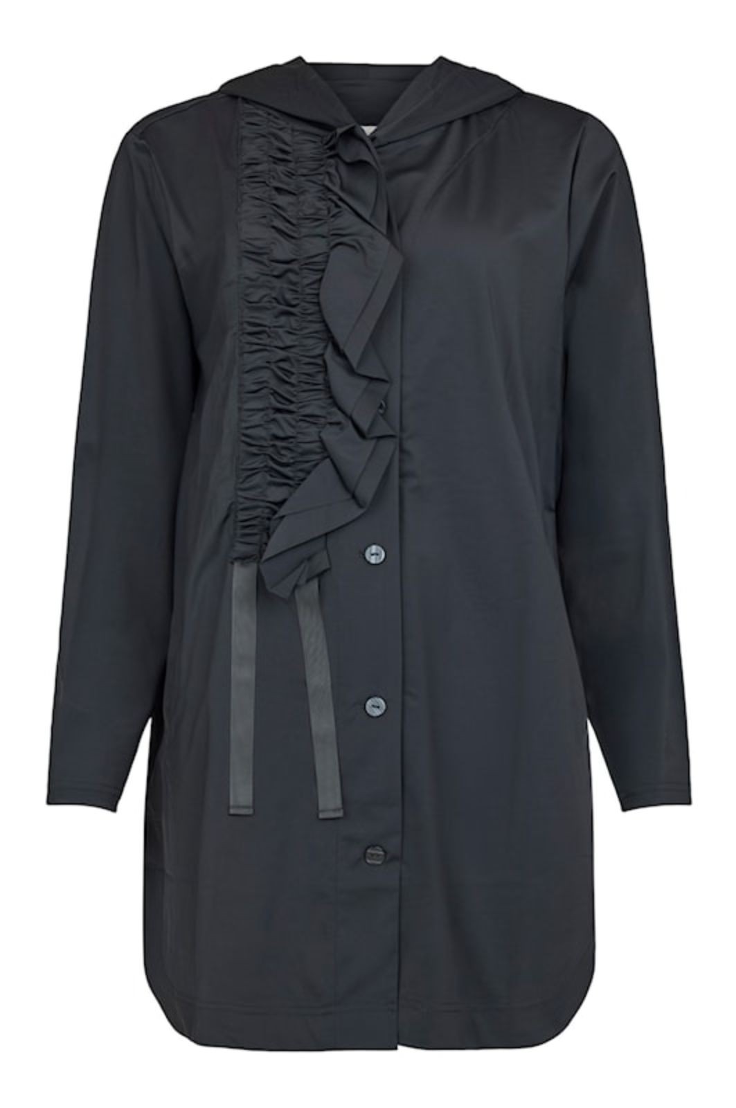 Cardigan long à volants Noen
