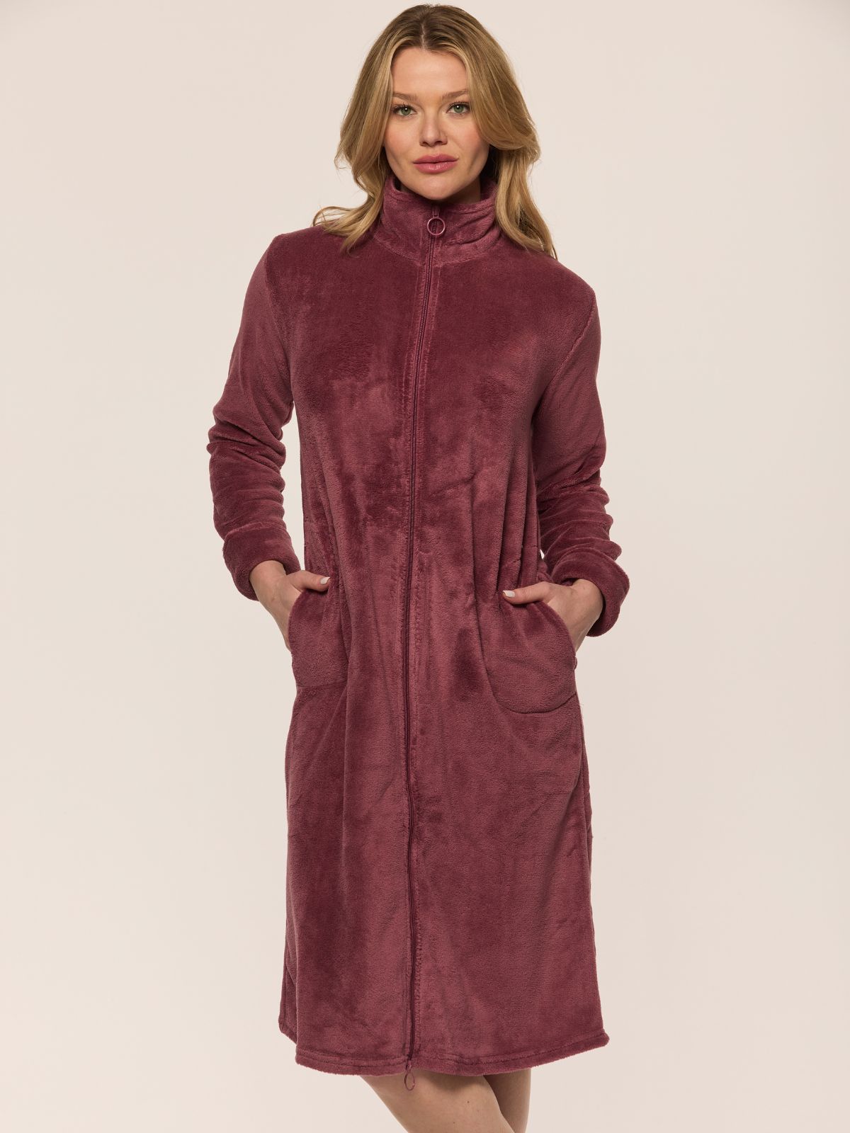 Peignoir à zip Claudel