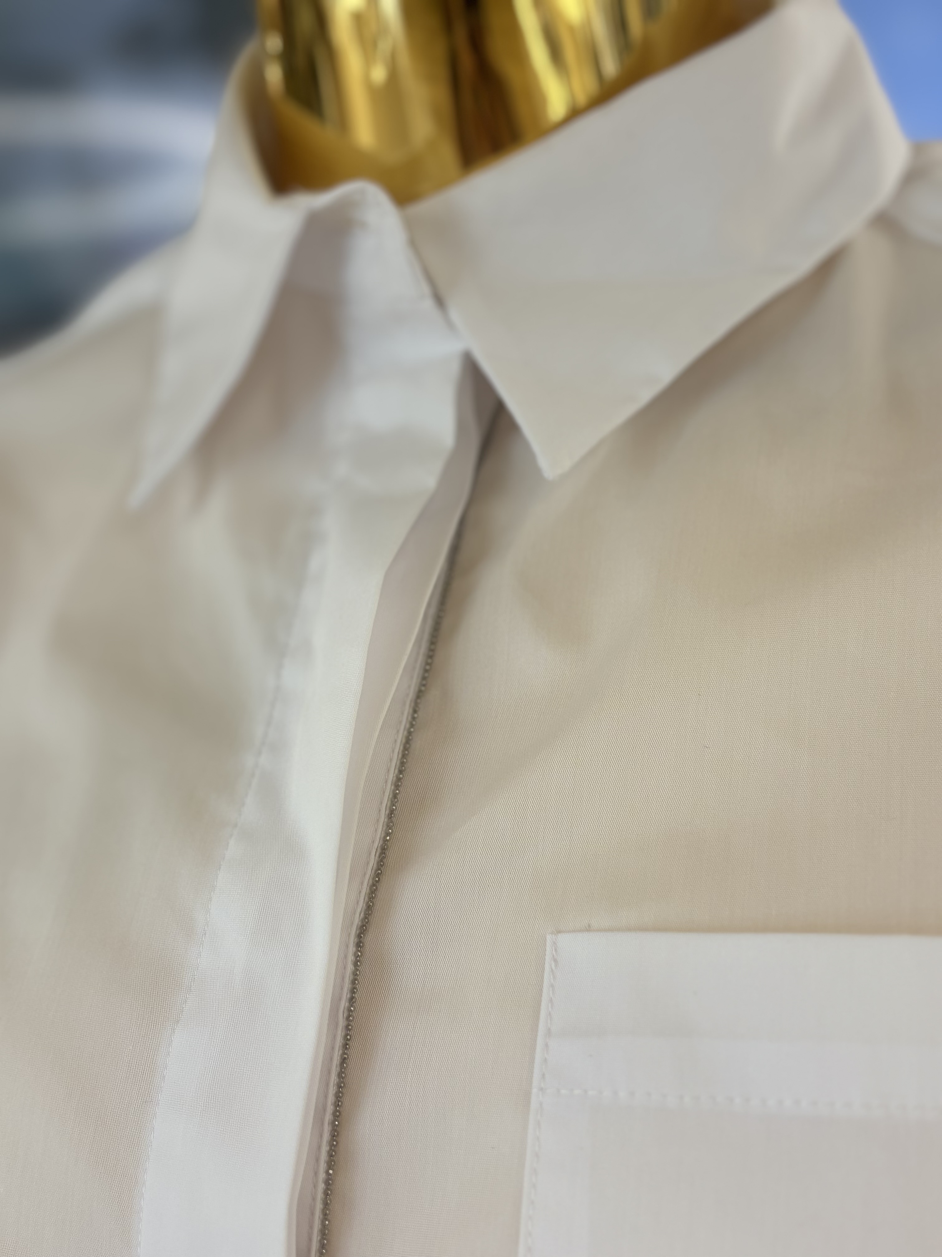 Chemise classique avec ligne de brillants Orly