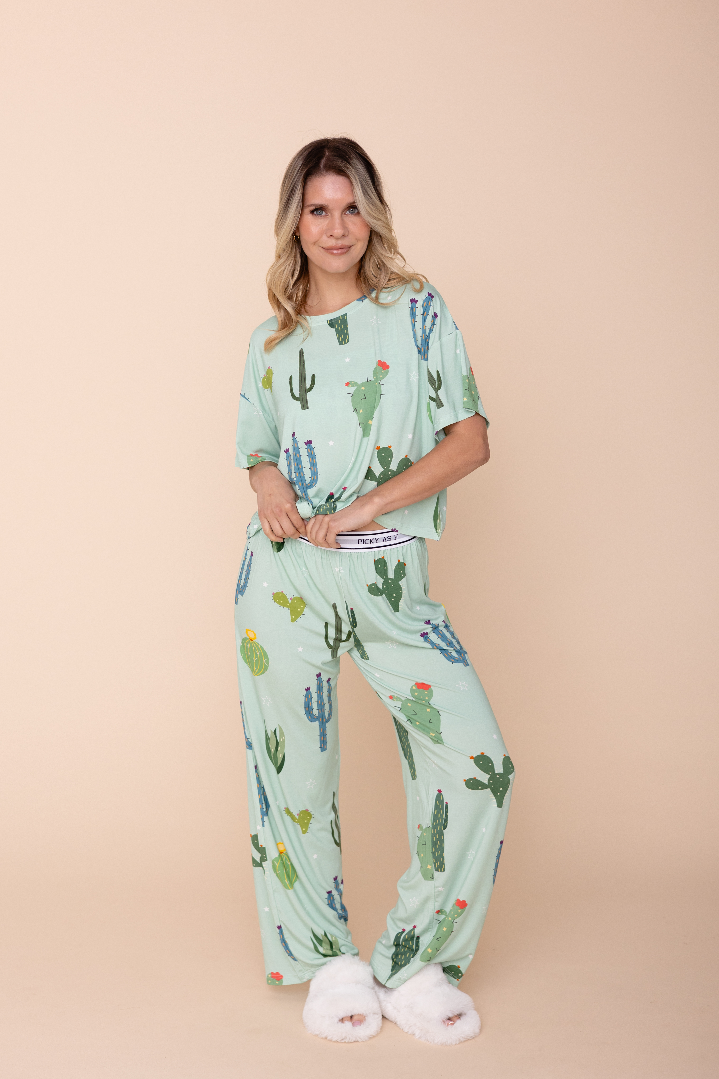 Pantalon Pyjama Évasé "PICKY AS F" Popunderwear