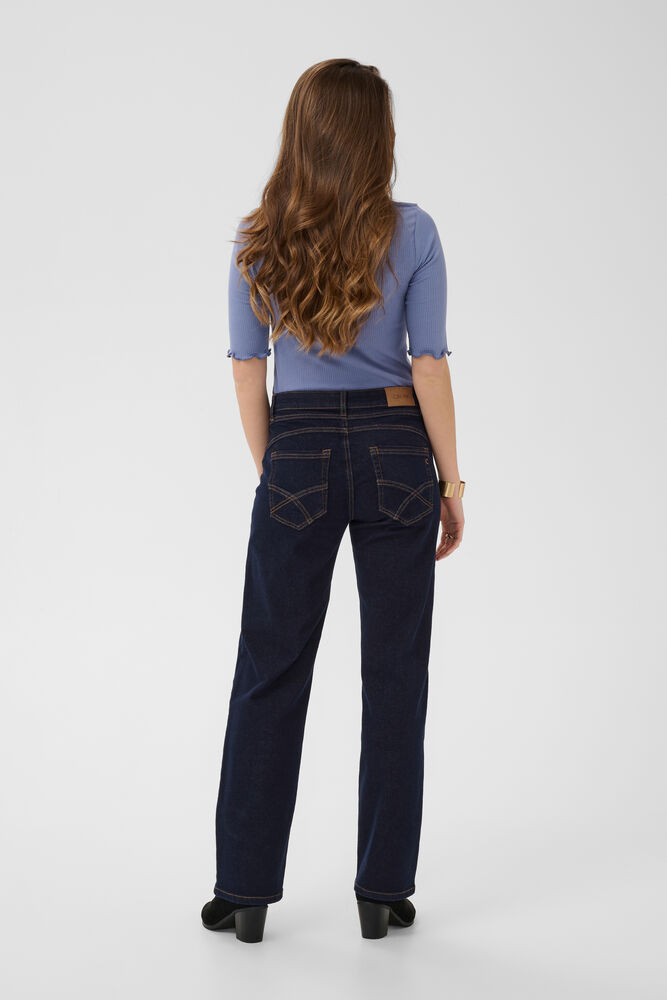 Jeans jambe droite longueur 30 Cream 10613866