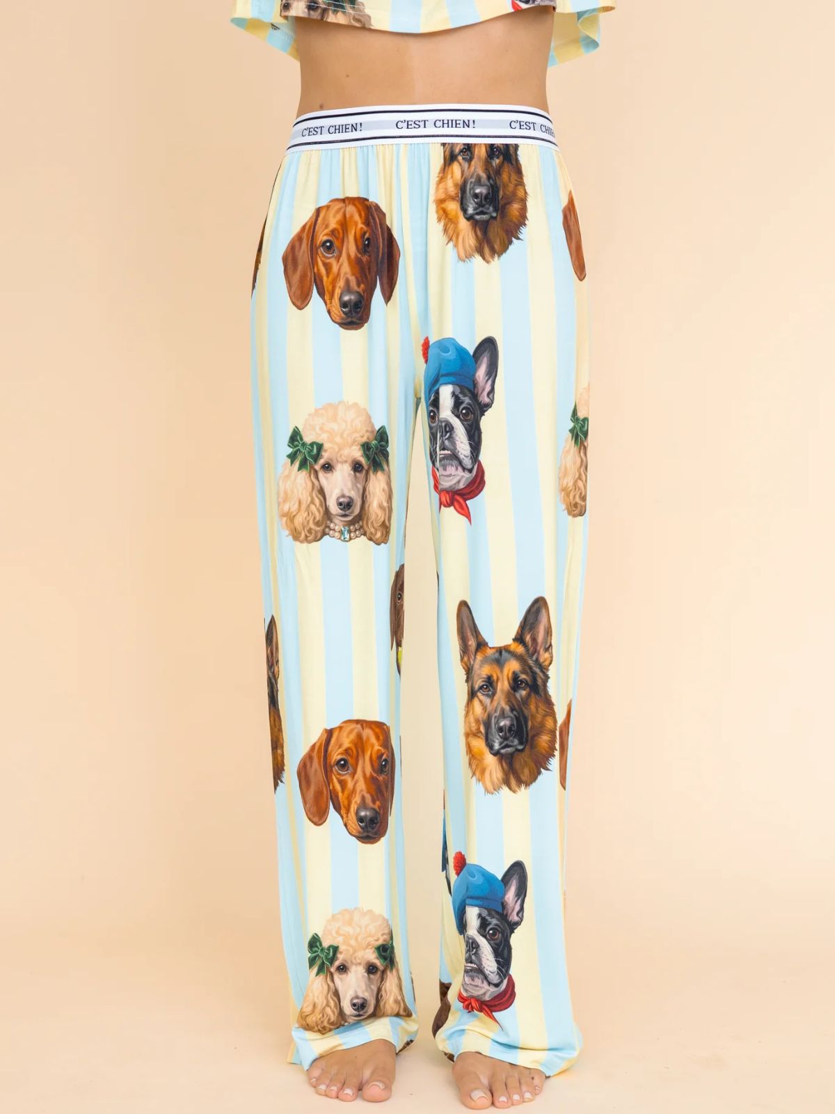 Pantalon Pyjama Évasé 