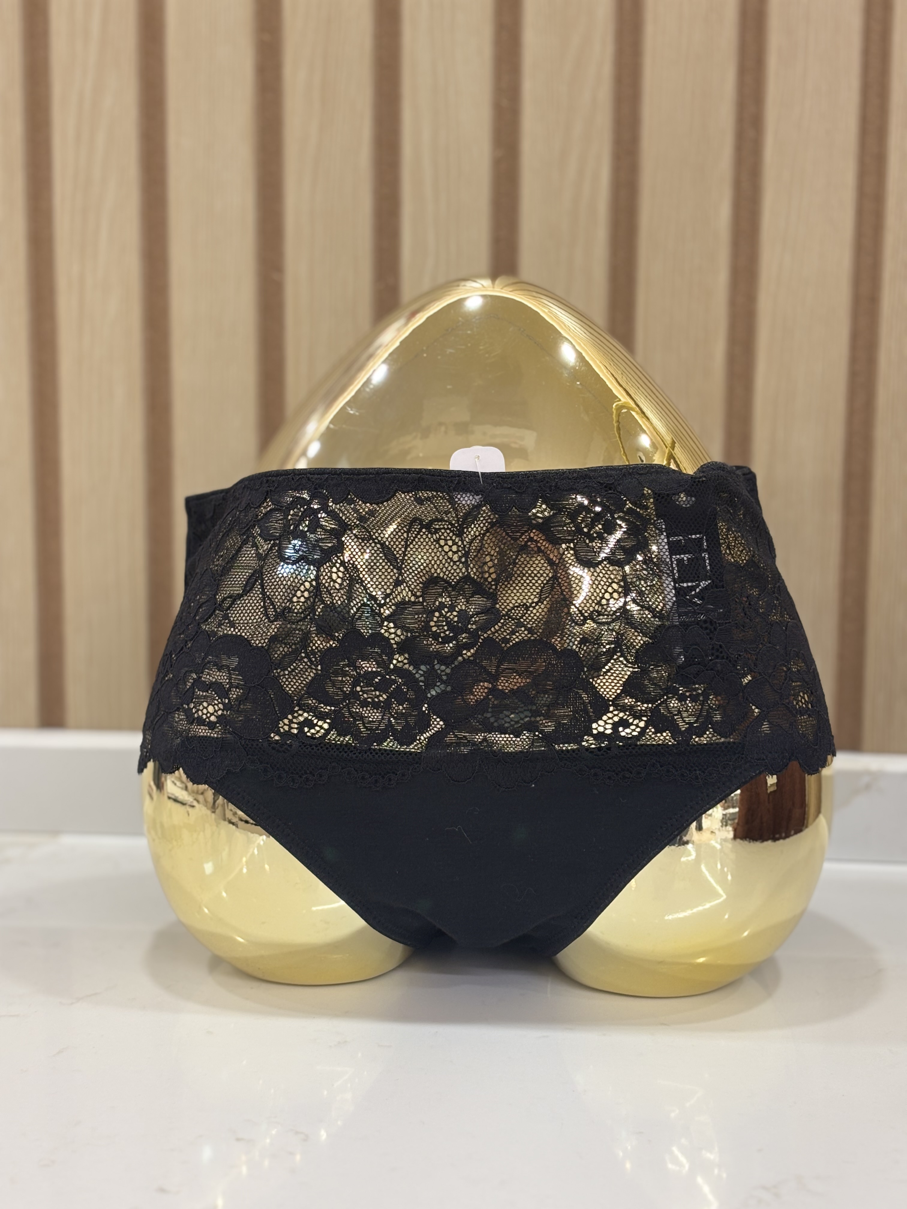 Culotte avec Empiècement en Dentelle FEM 