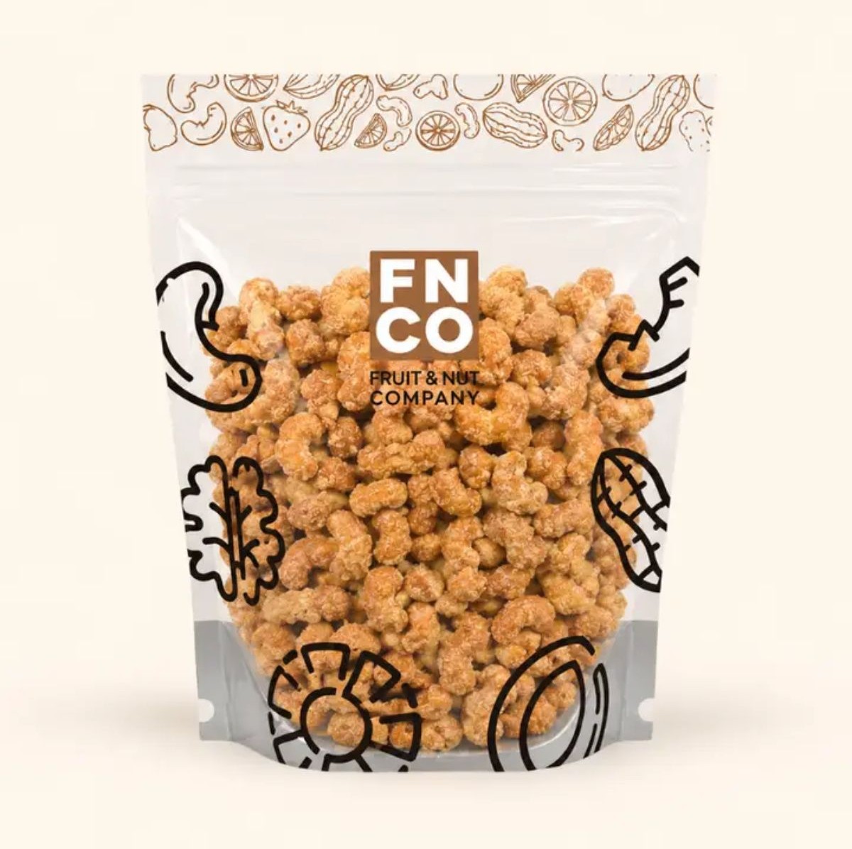 Noix de cajou grillées au beurre 150g Fruit and Nut Co.