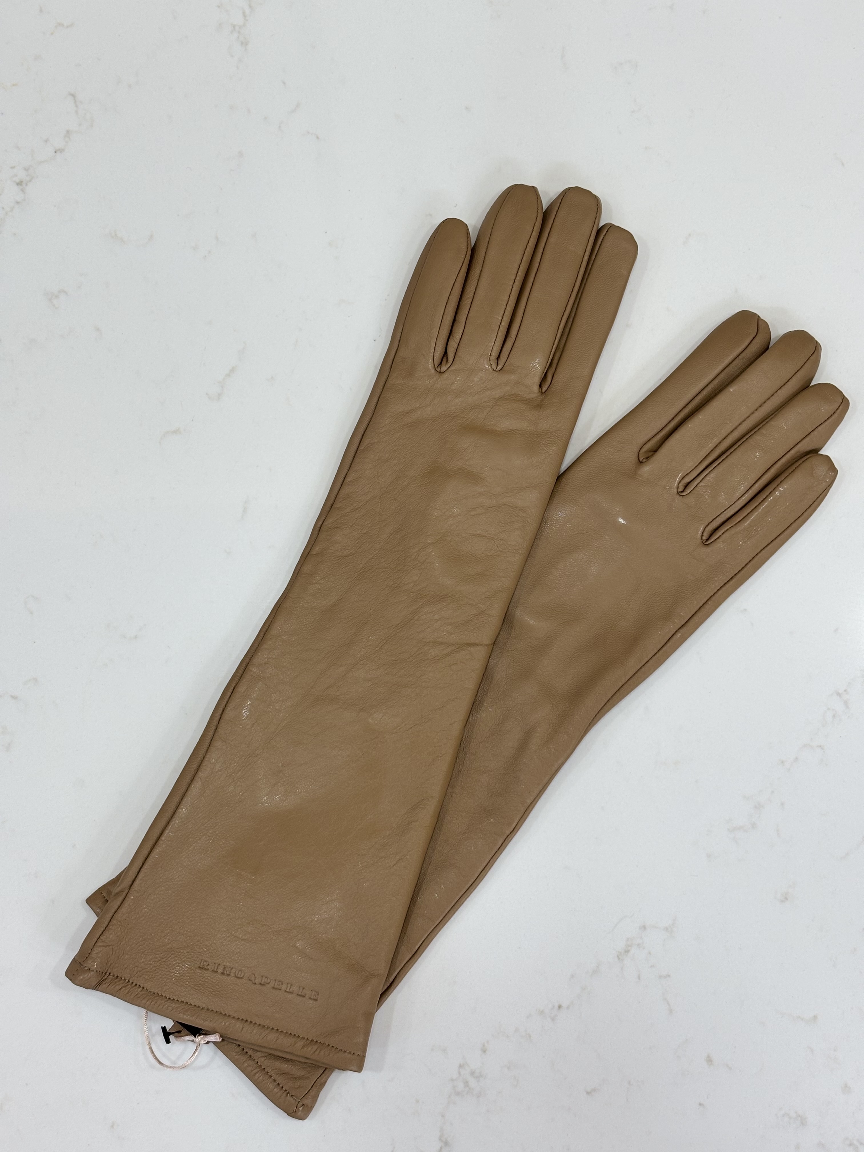 Gants longs en cuir Florianne Rino & Pelle