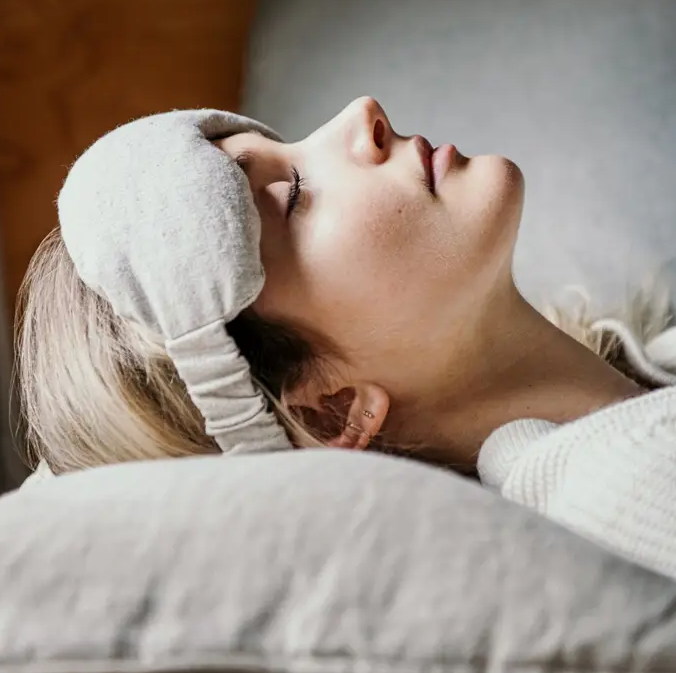 Masque thérapeutique pour les yeux à la lavande Amma Thérapie sable