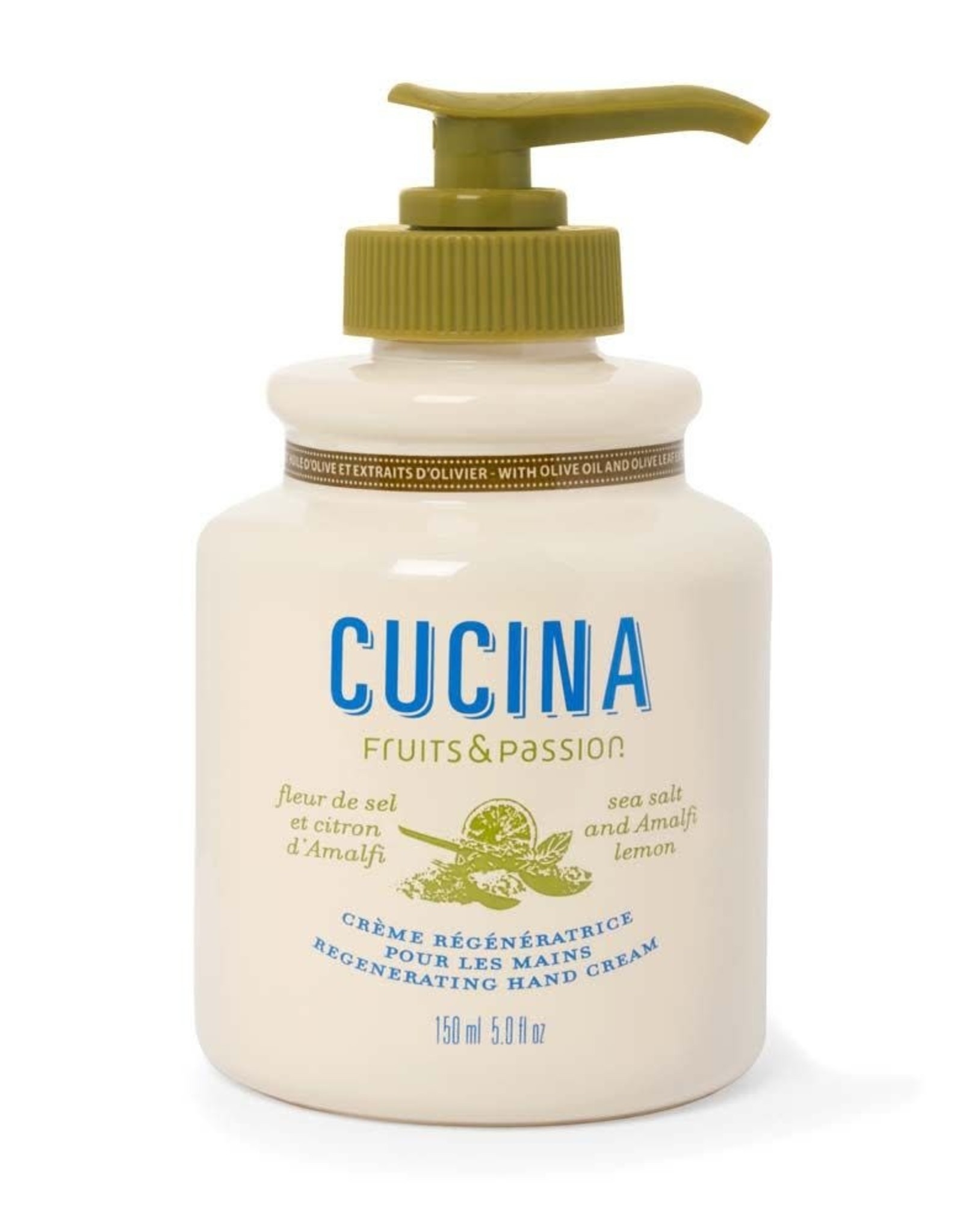Crème Régénératrice 150ml Cucina Fleur de Sel et Citron d