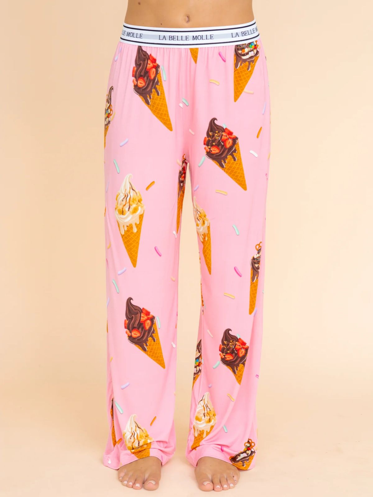 Pantalon Pyjama Évasé « LA BELLE MOLLE » Pop Underwear