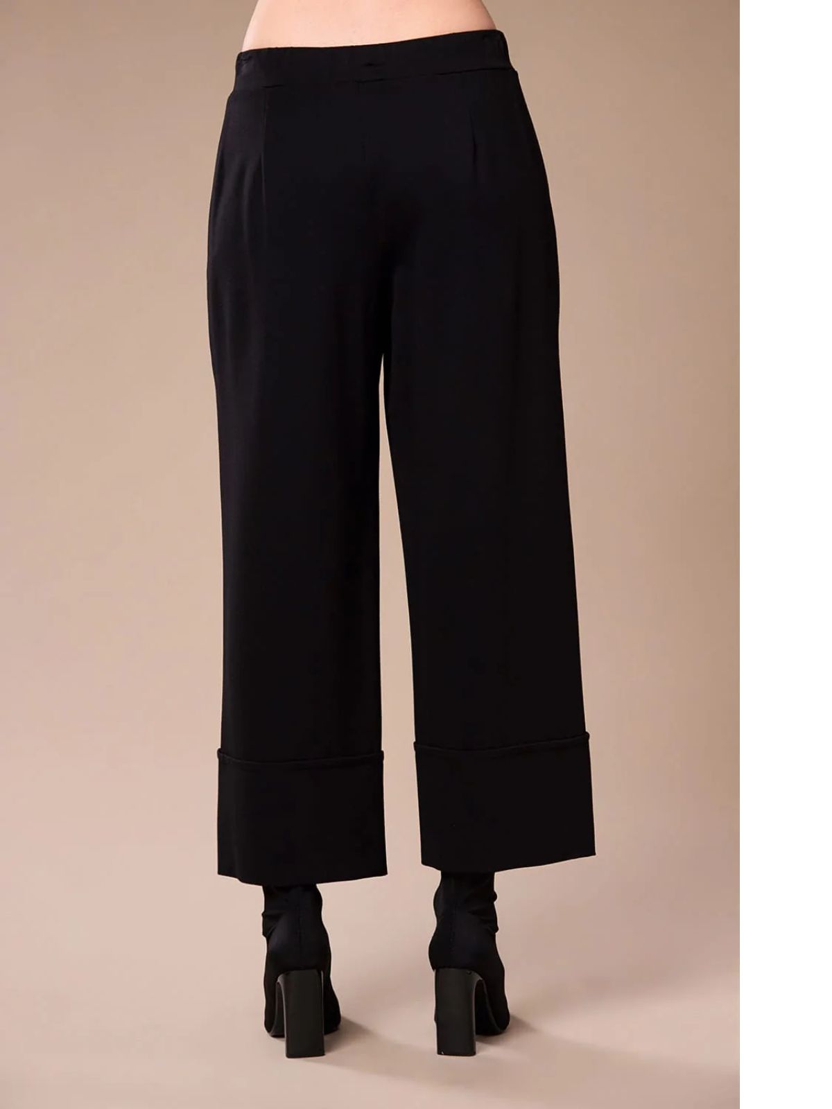 Pantalon écourté à revers Peruzzi