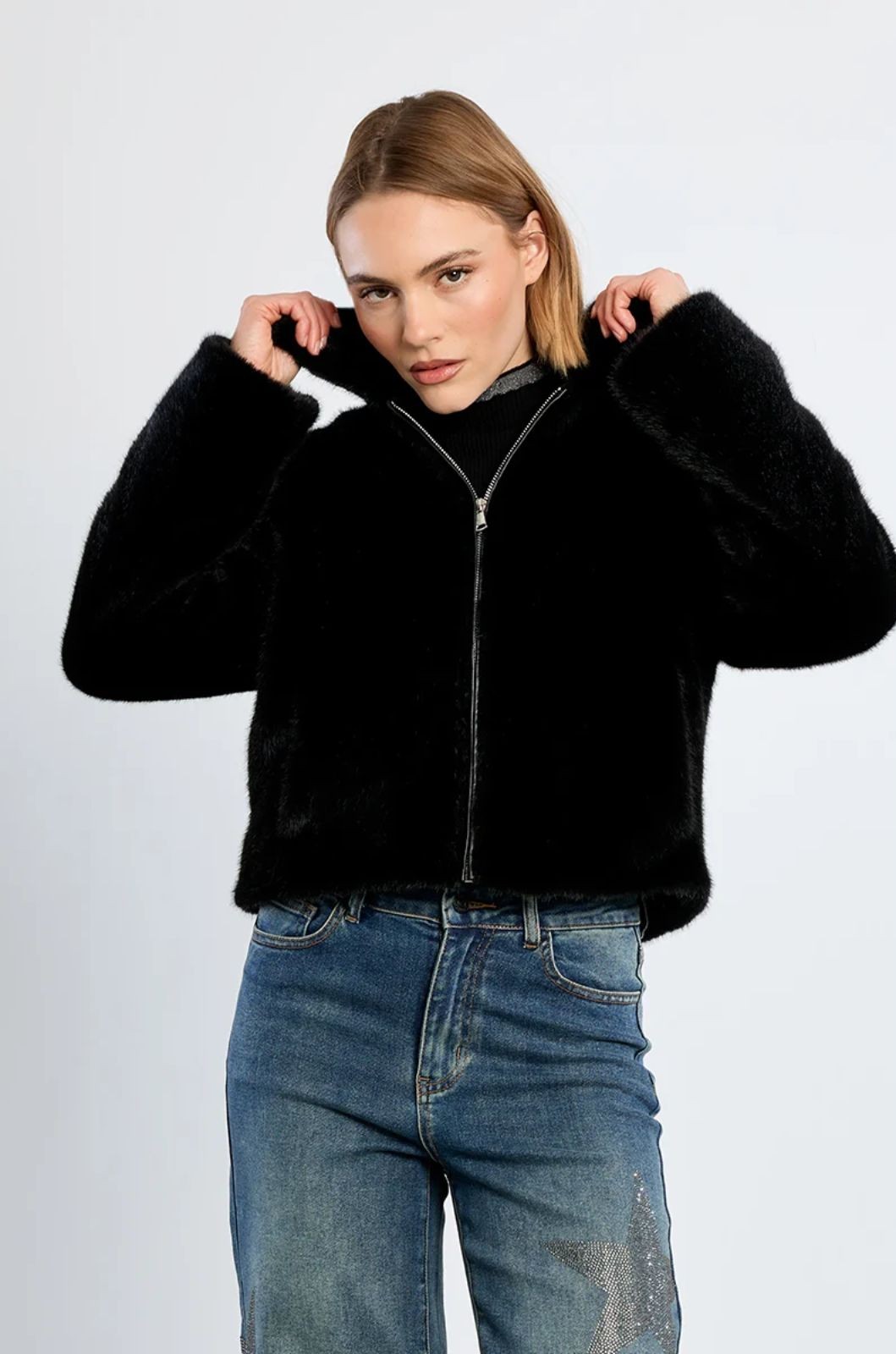 Veste en fausse fourrure Lili Sidonio