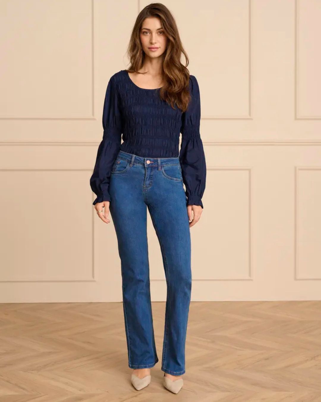 Jean Bootcut CRLone - Coupe Coco Cream 10609152