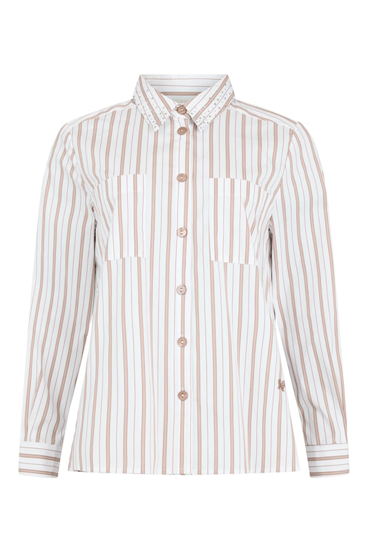 Blouse rayée à poches Noen