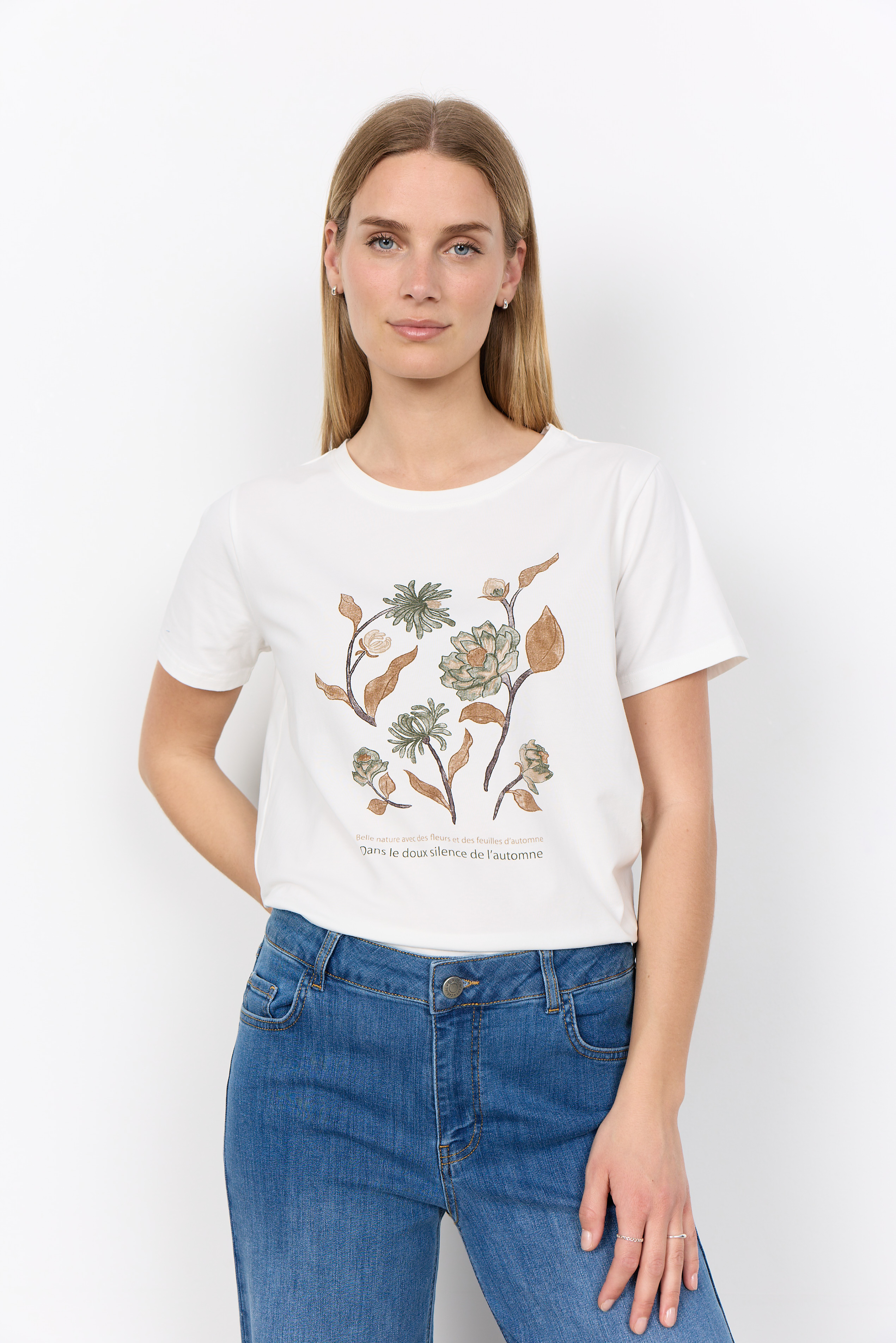 T-shirt à imprimé floral Rina Soya Concept