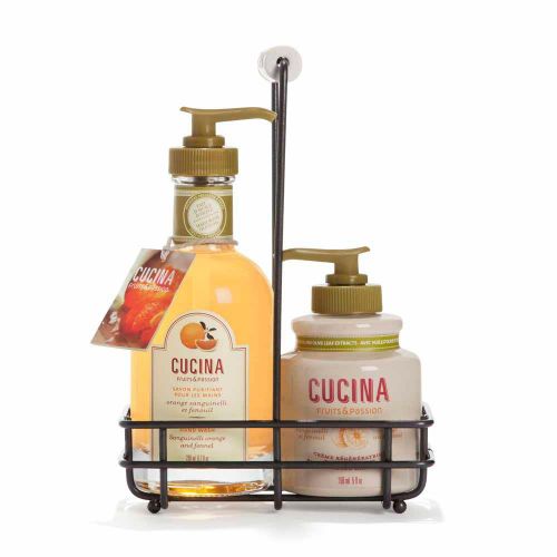 Duo de Soins pour les Mains Cucina Orange Sanguinelli et Fenouil
