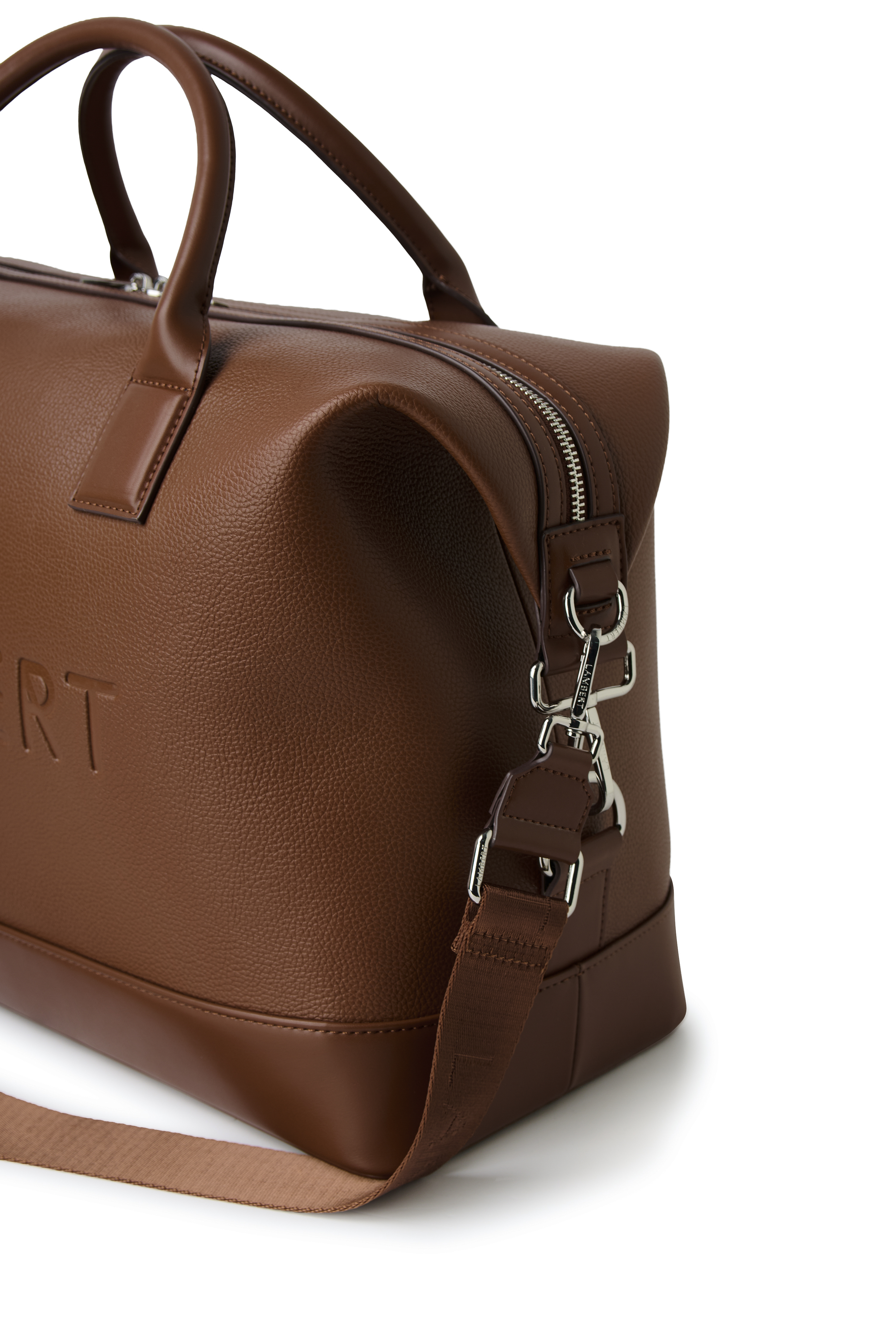 Le Mae- Petit sac de voyage en cuir vegan Lambert