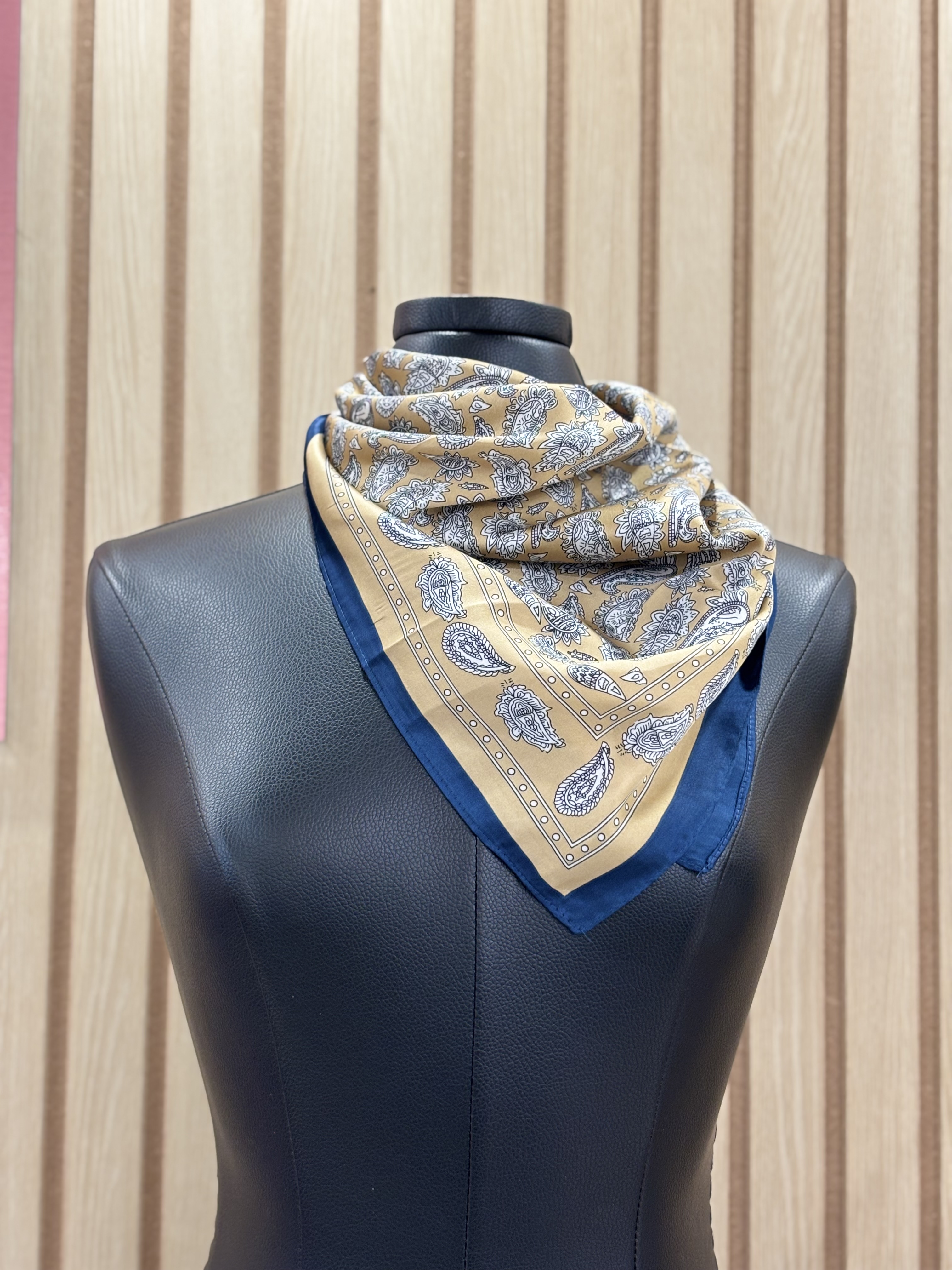 Foulard à motif cachemire