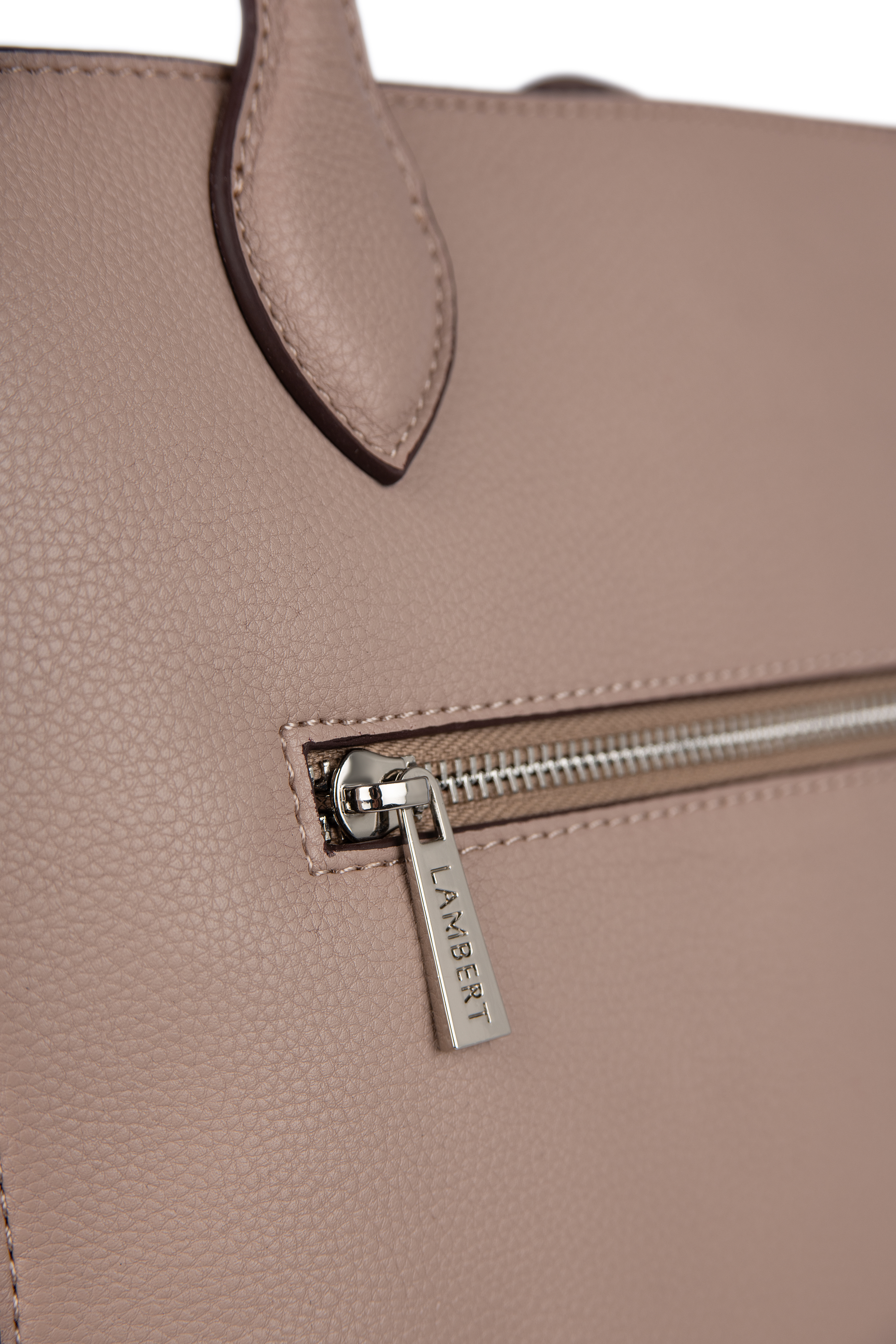 Sac Fourre-tout en Cuir Vegan Terra Pebble Lambert Le Claire