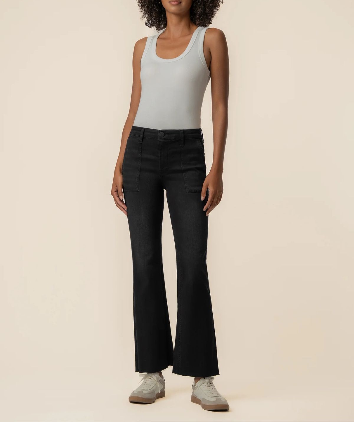 Jeans évasé à taille haute Kut Kelsey 