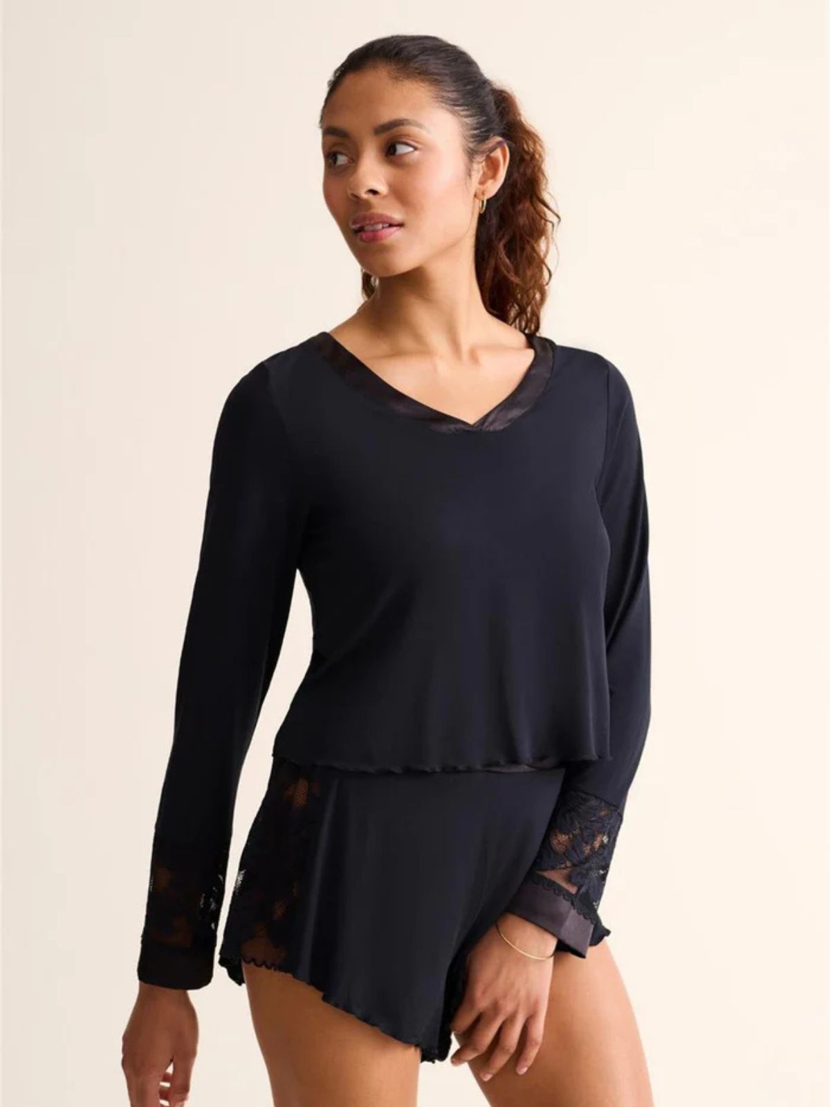 Ensemble court Parisian Nights Fleur