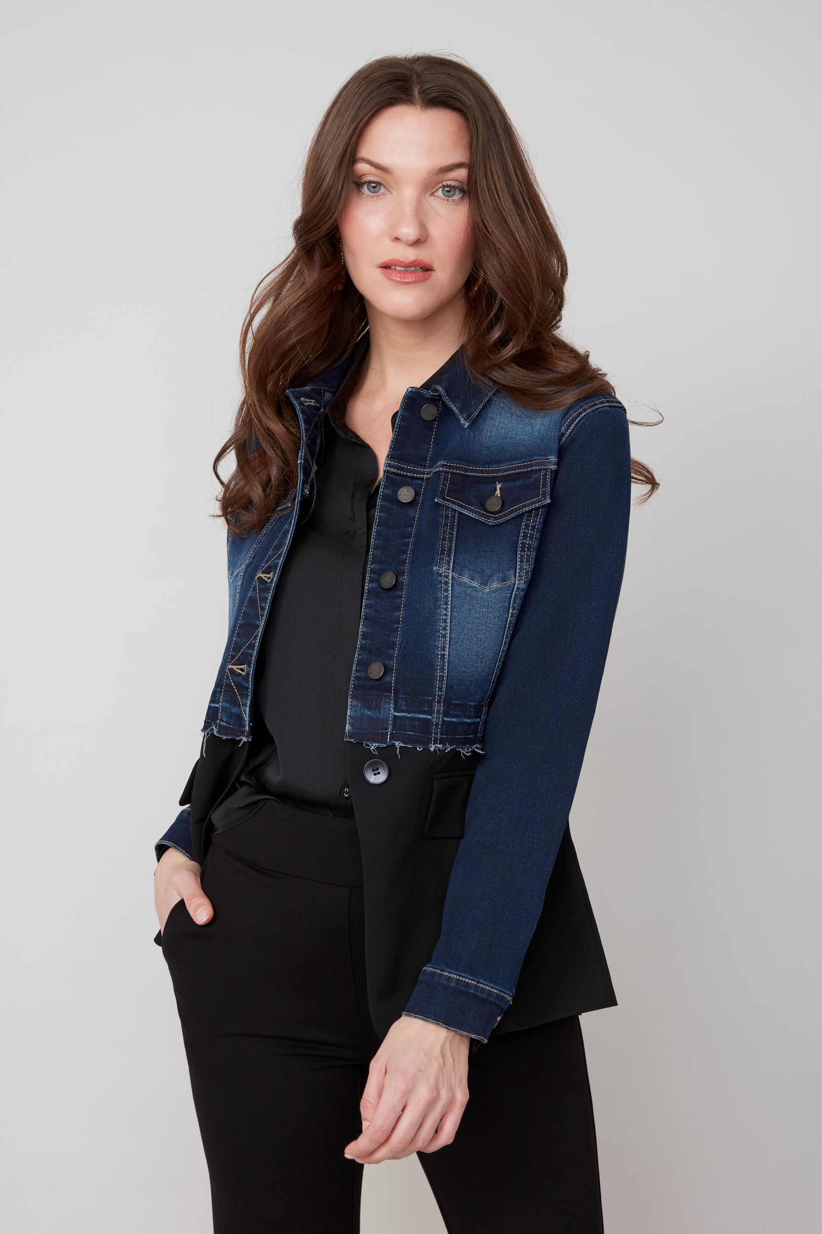 Manteau de jeans avec blazer Renuar