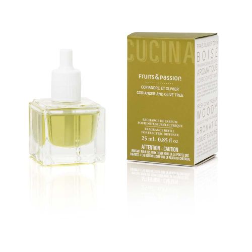 Recharge de Parfum Diffuseur Électrique 25ml Cucina Coriandre et Olivier