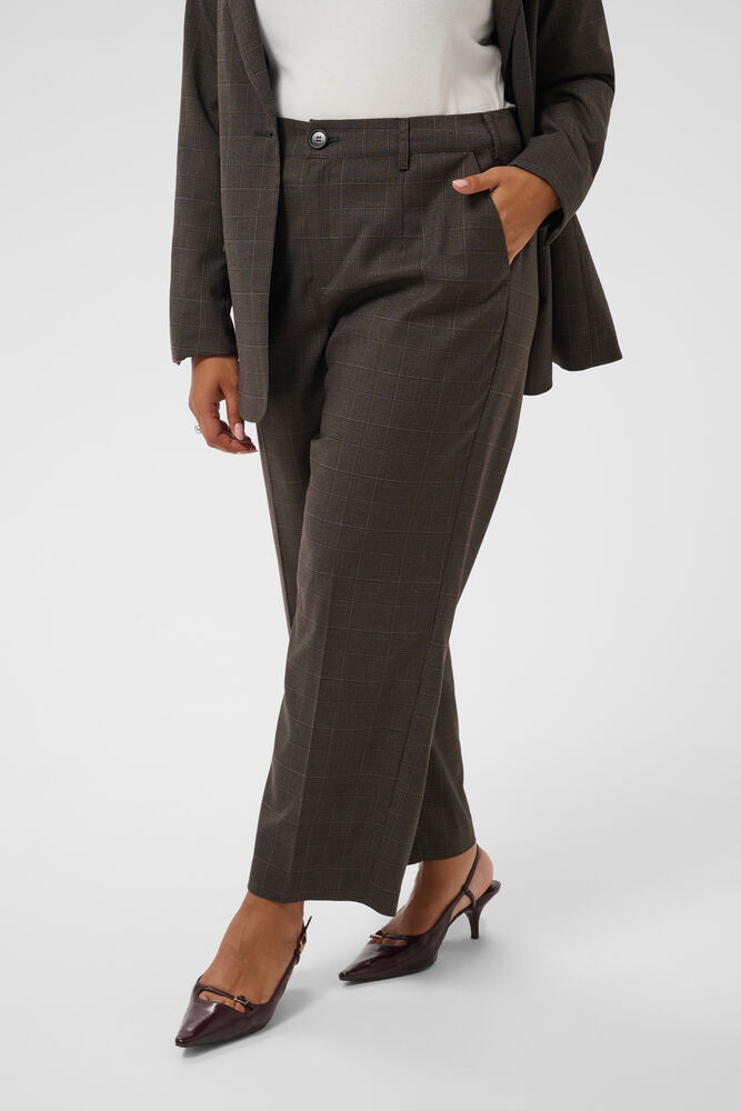 Pantalon à carreaux KClenoma Kaffe Curve