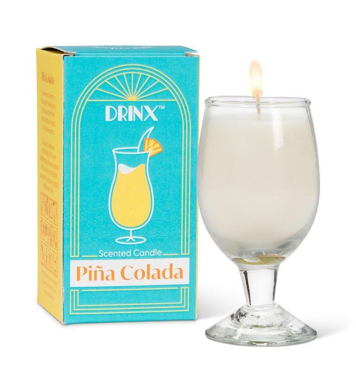Petite bougie cocktail Pina Colada 