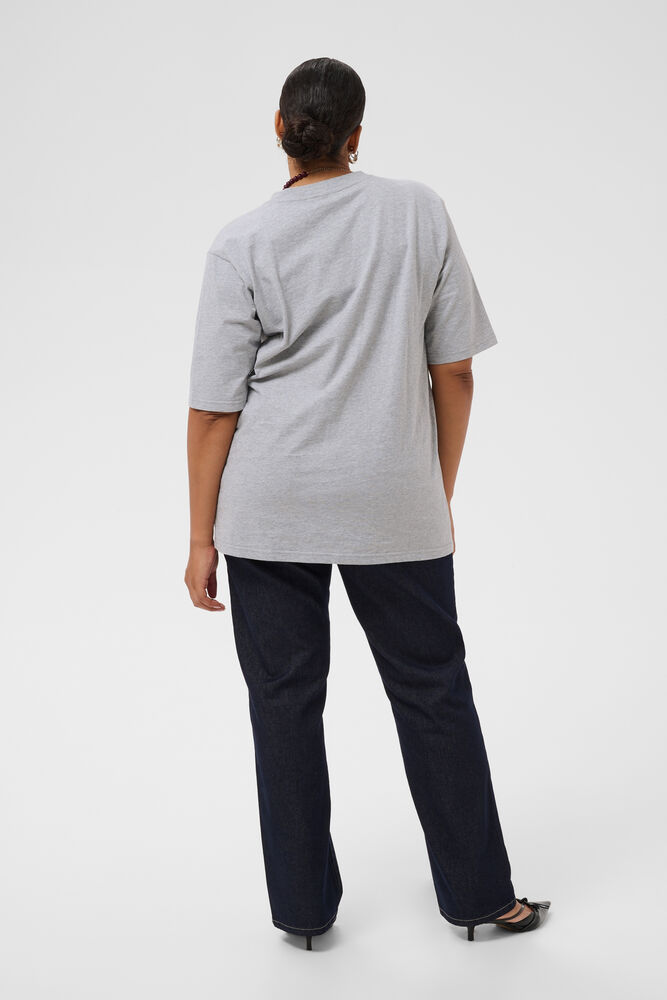 T-shirt avec cœur en dentelle KCglorina Kaffe Curve