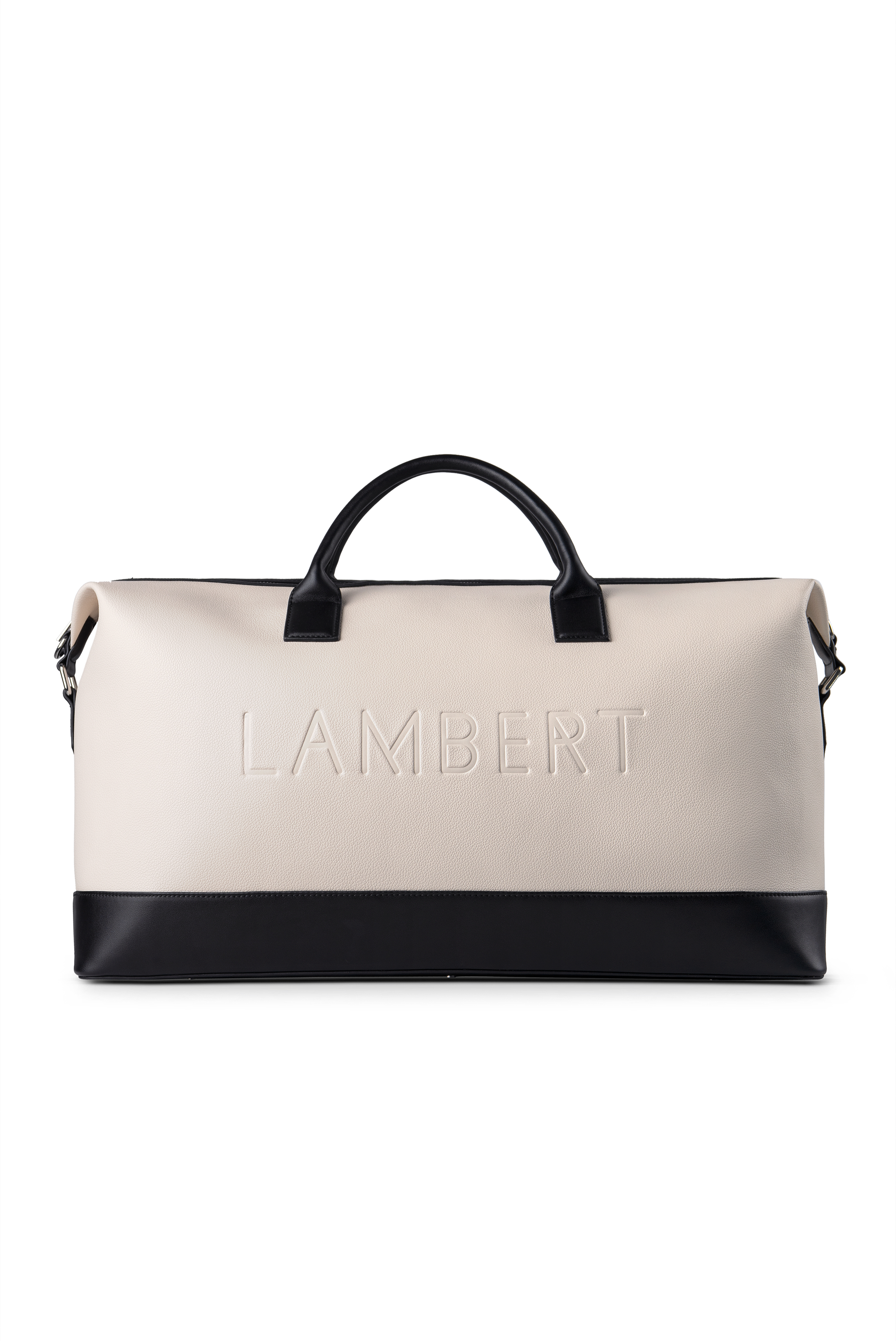 Sac de Voyage Fourre-tout en Cuir Vegan Oyster Mix Lambert Le June