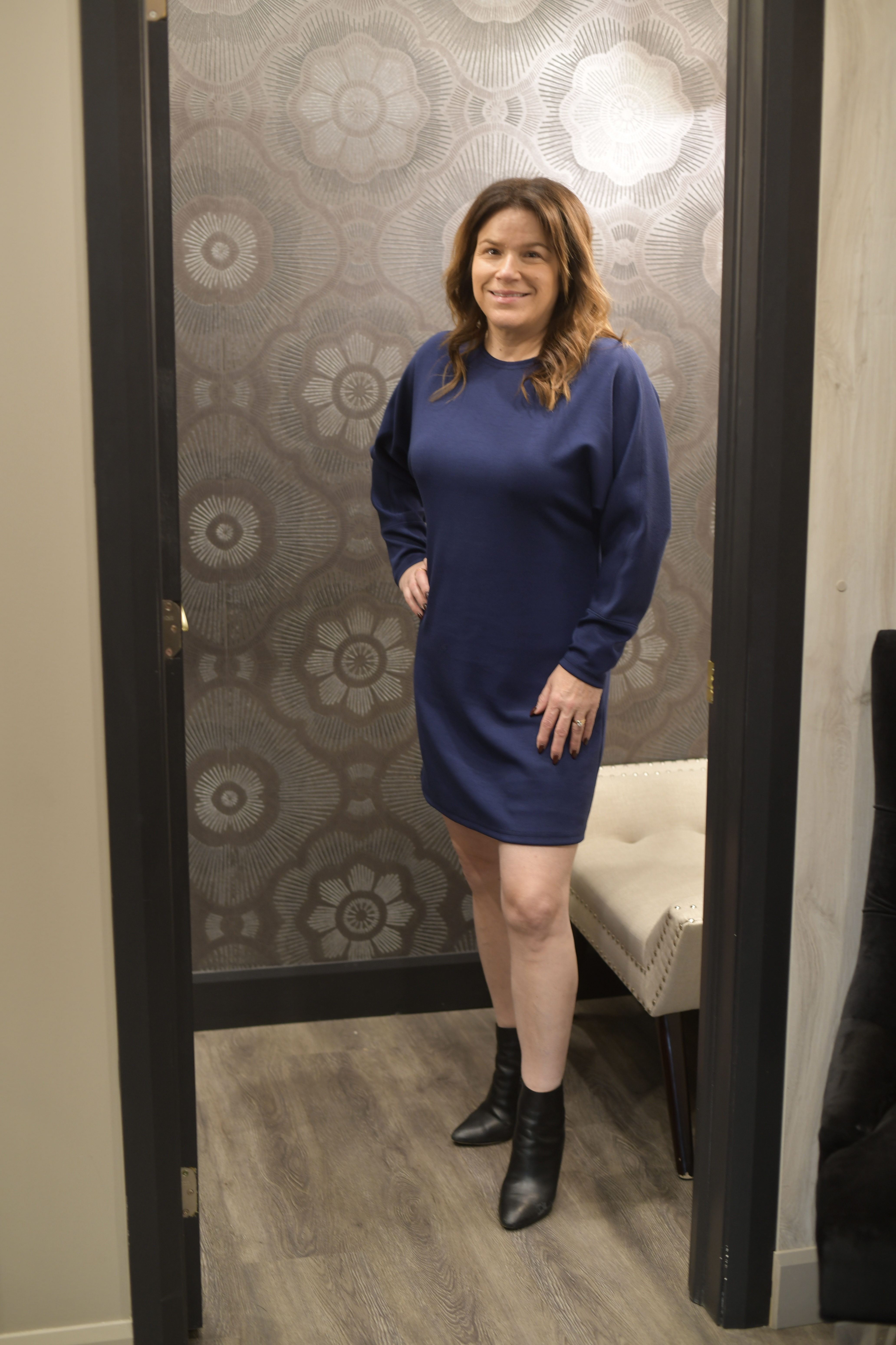 Robe col Rond Cover Me