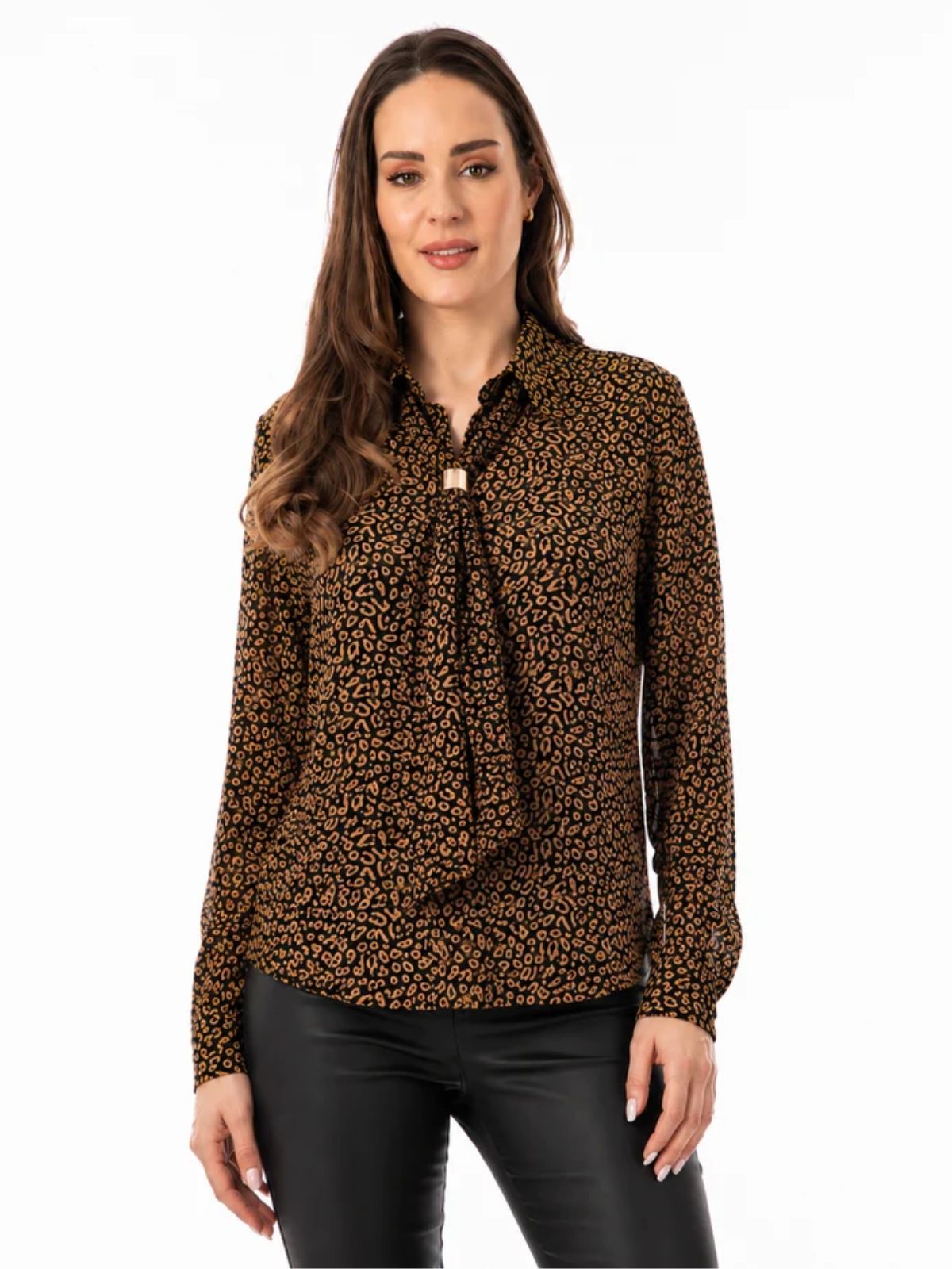Blouse à motif léopard Bali