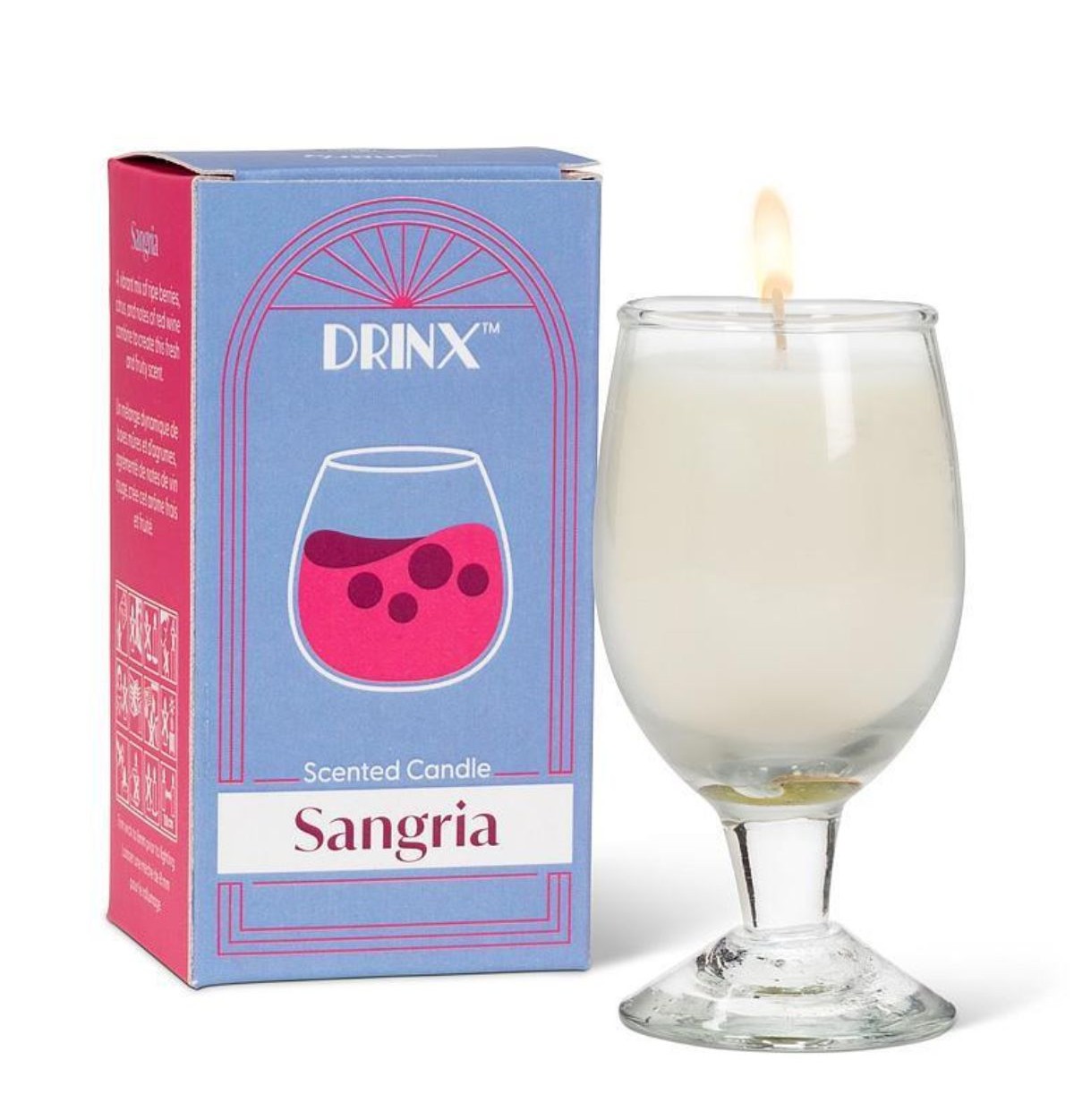 Petite bougie cocktail Sangria