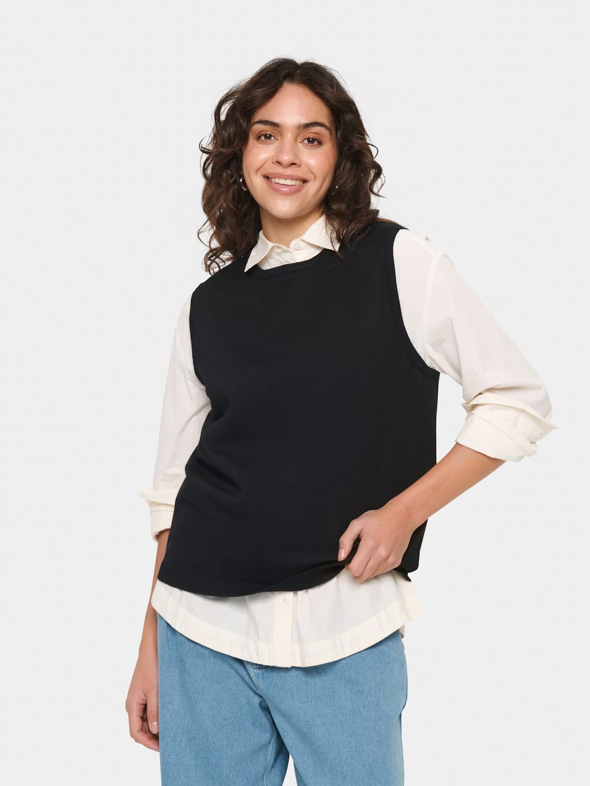 Veste en tricot Saint Tropez