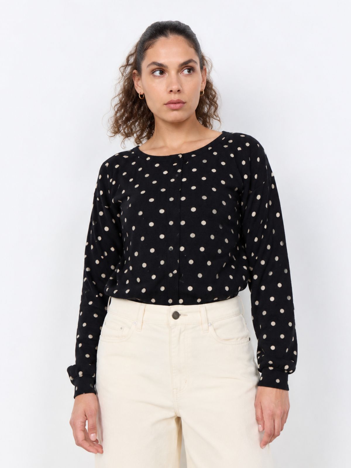 Cardigan à pois élégant GEA 2 Soya Concept