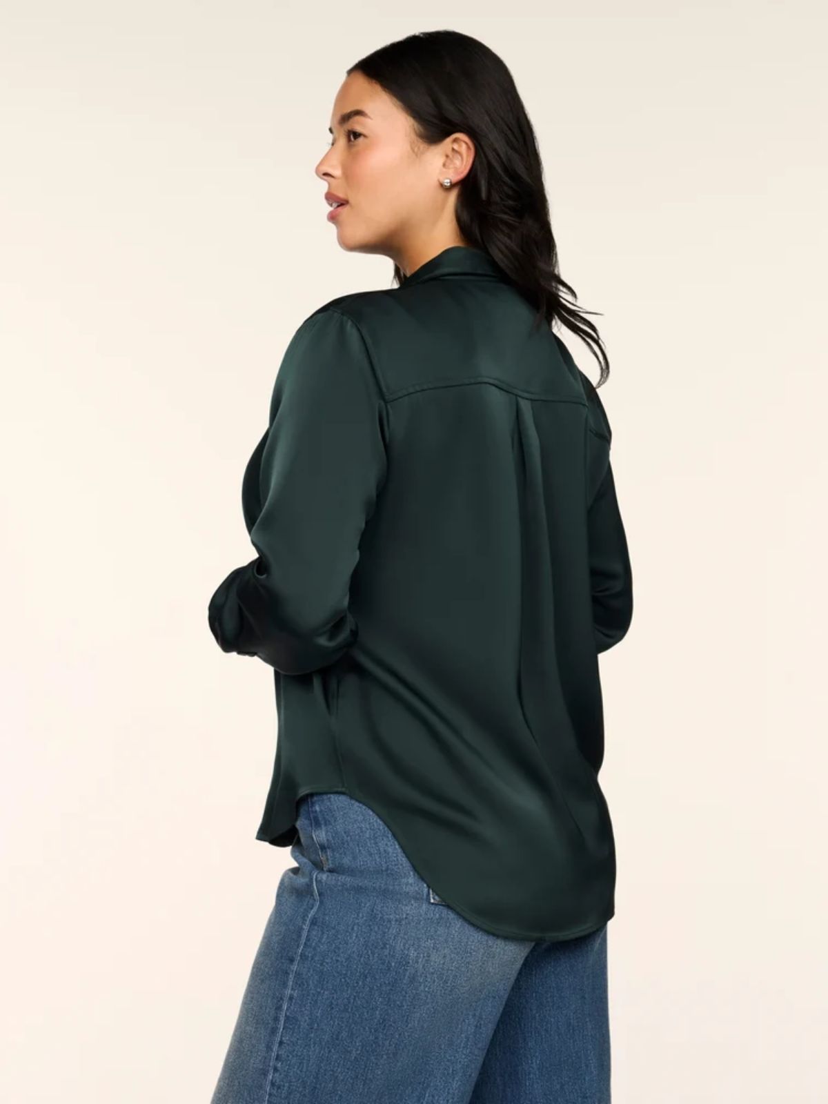 Chemise à boutons au toucher soyeux SPANX 