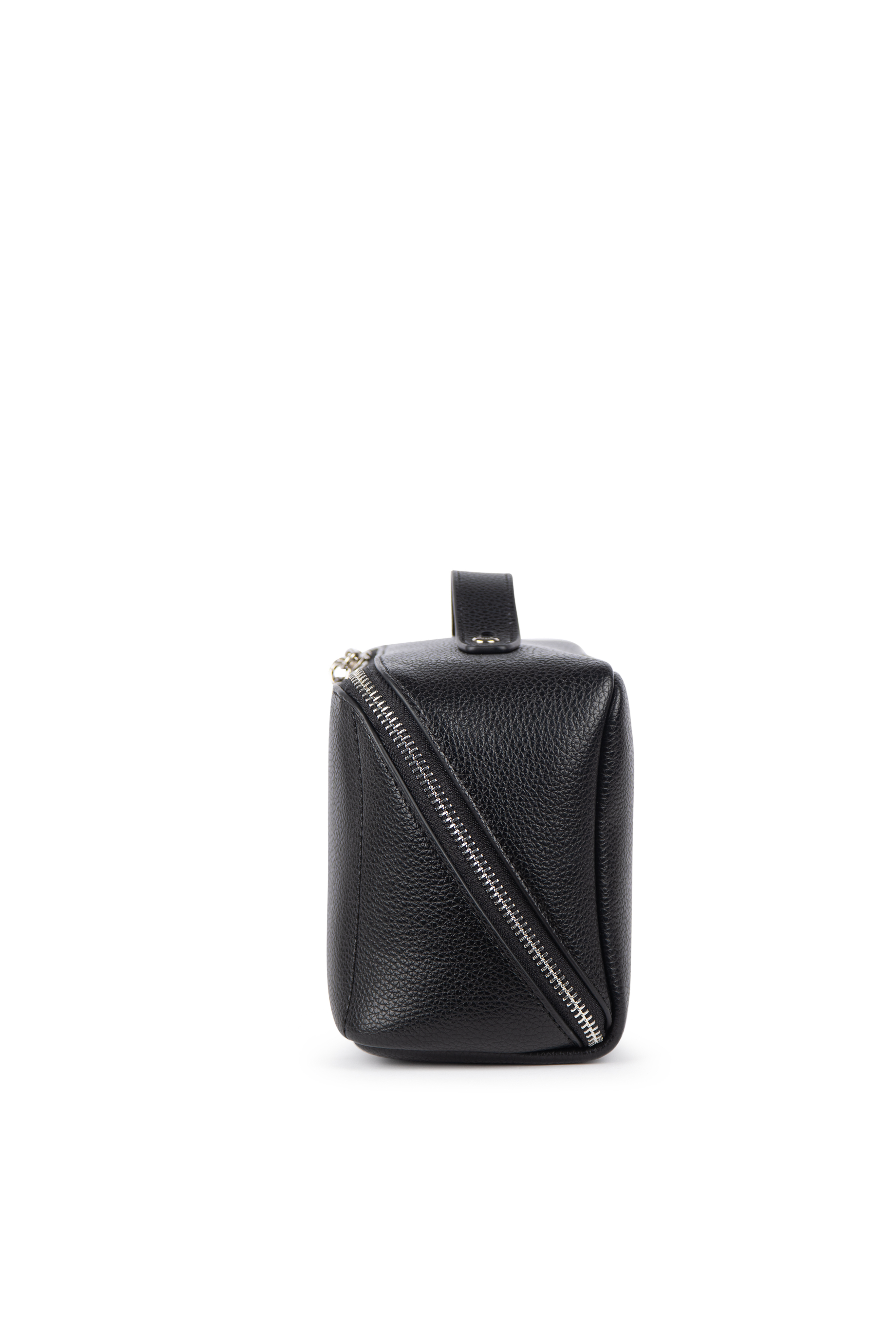 Trousse à Maquillage en Cuir Vegan Noir Lambert Le Jolie