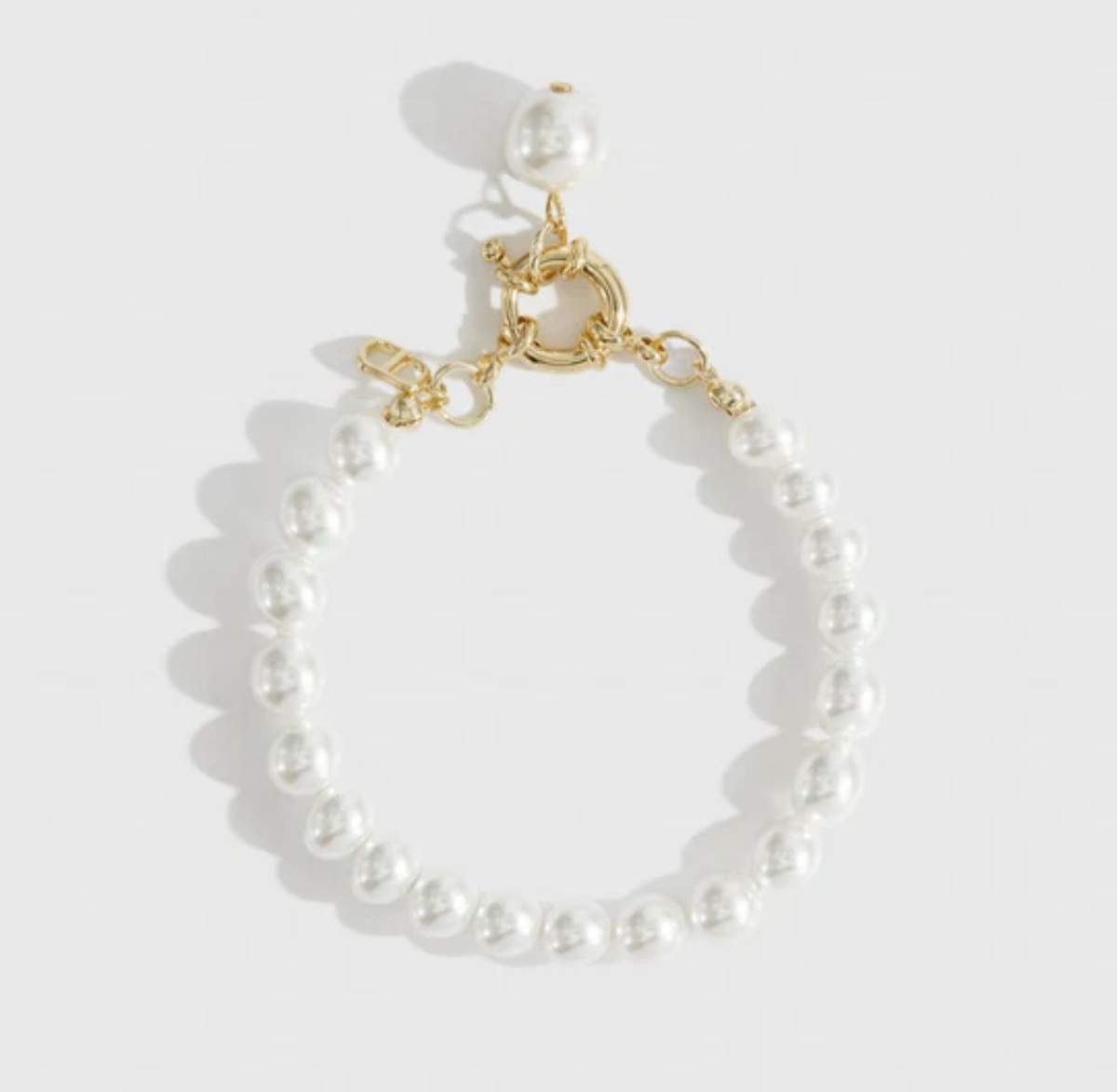Bracelet de Perles à Rang Simple