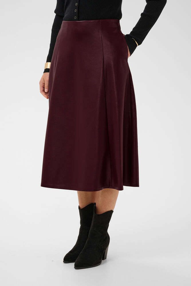 Jupe midi évasée CRPaloma Cream