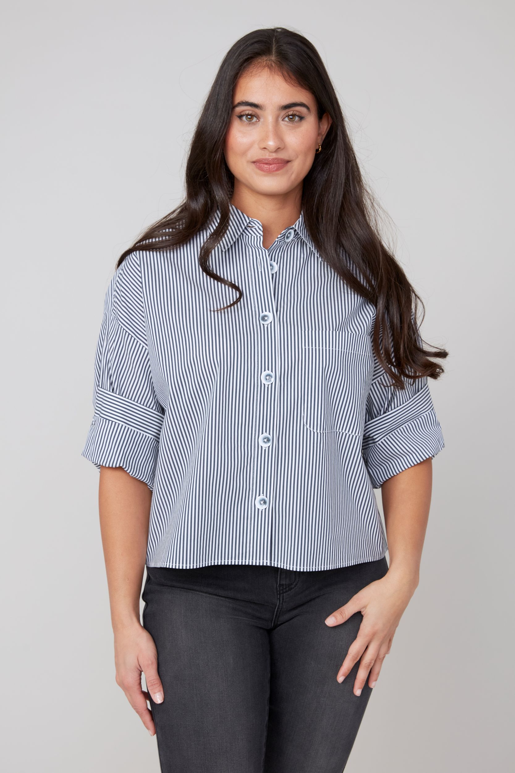 Chemise avec rayure Renuar R5213