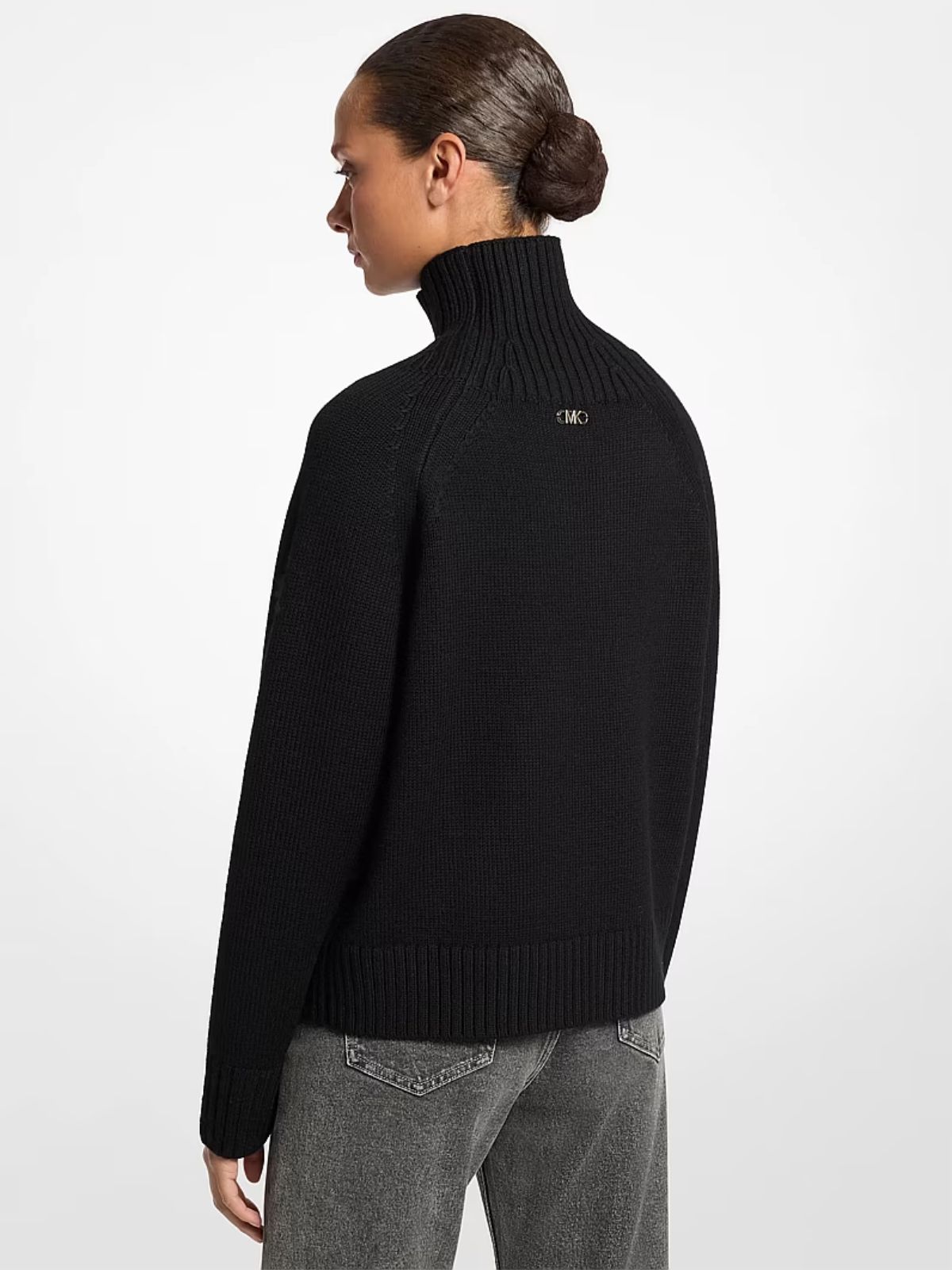 Chandail à col roulé en laine Michael Kors