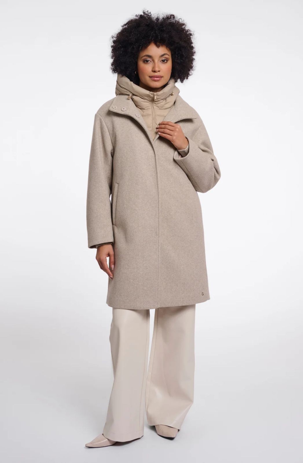 Manteau Omri avec veste matelassée amovible Rino & Pelle