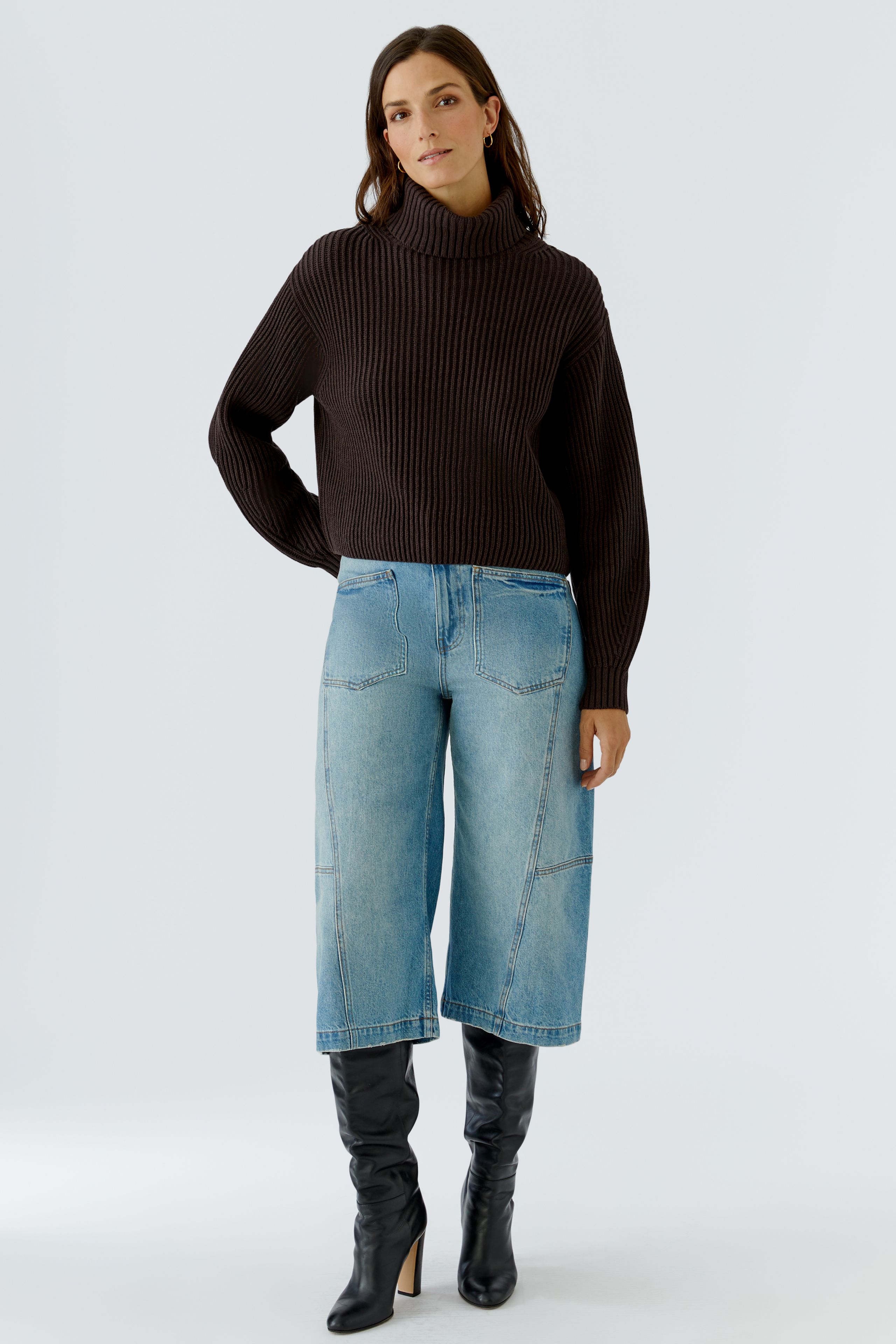 Bermuda en denim coupe décontractée OUI