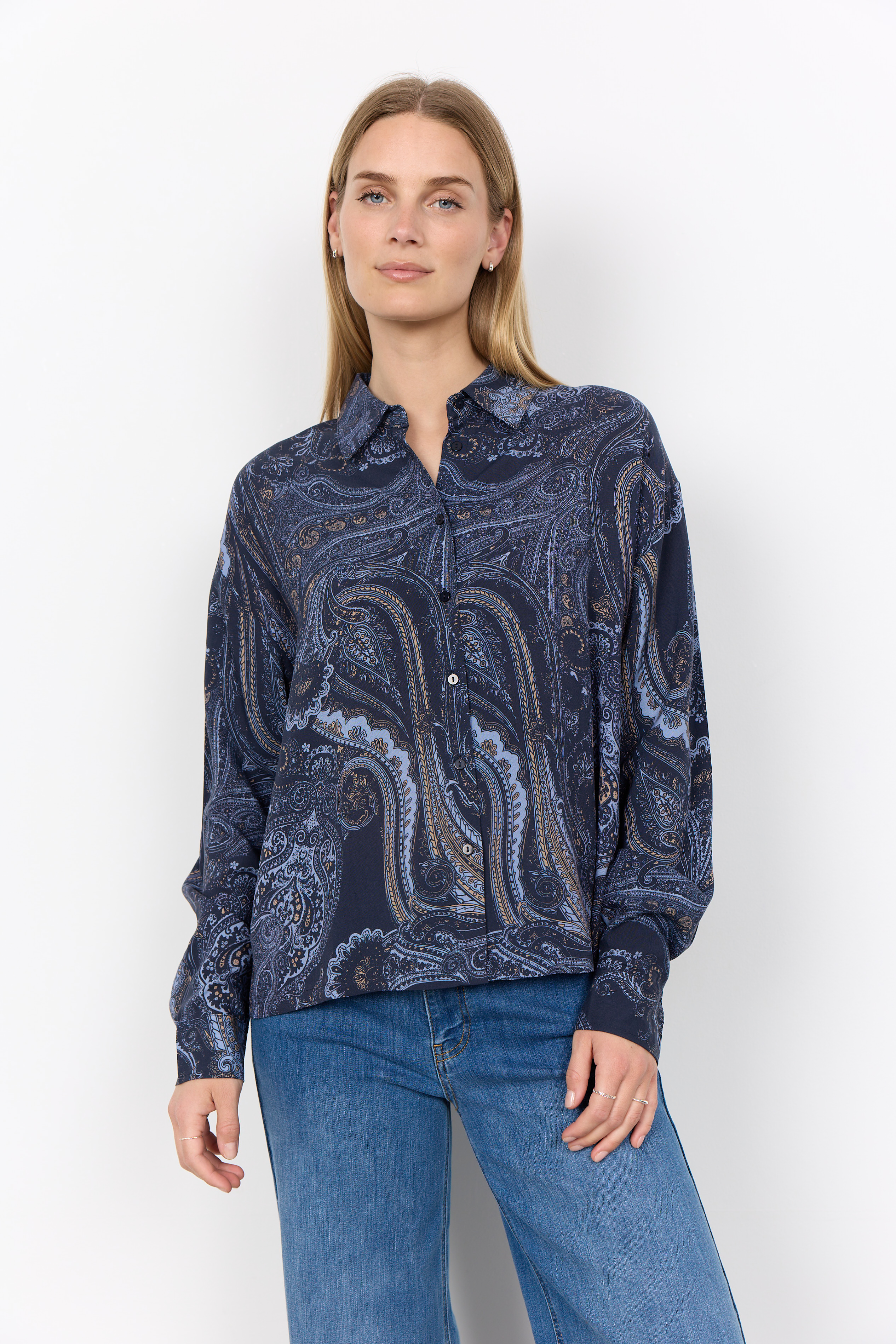 Chemise à motif Halna Soya Concept