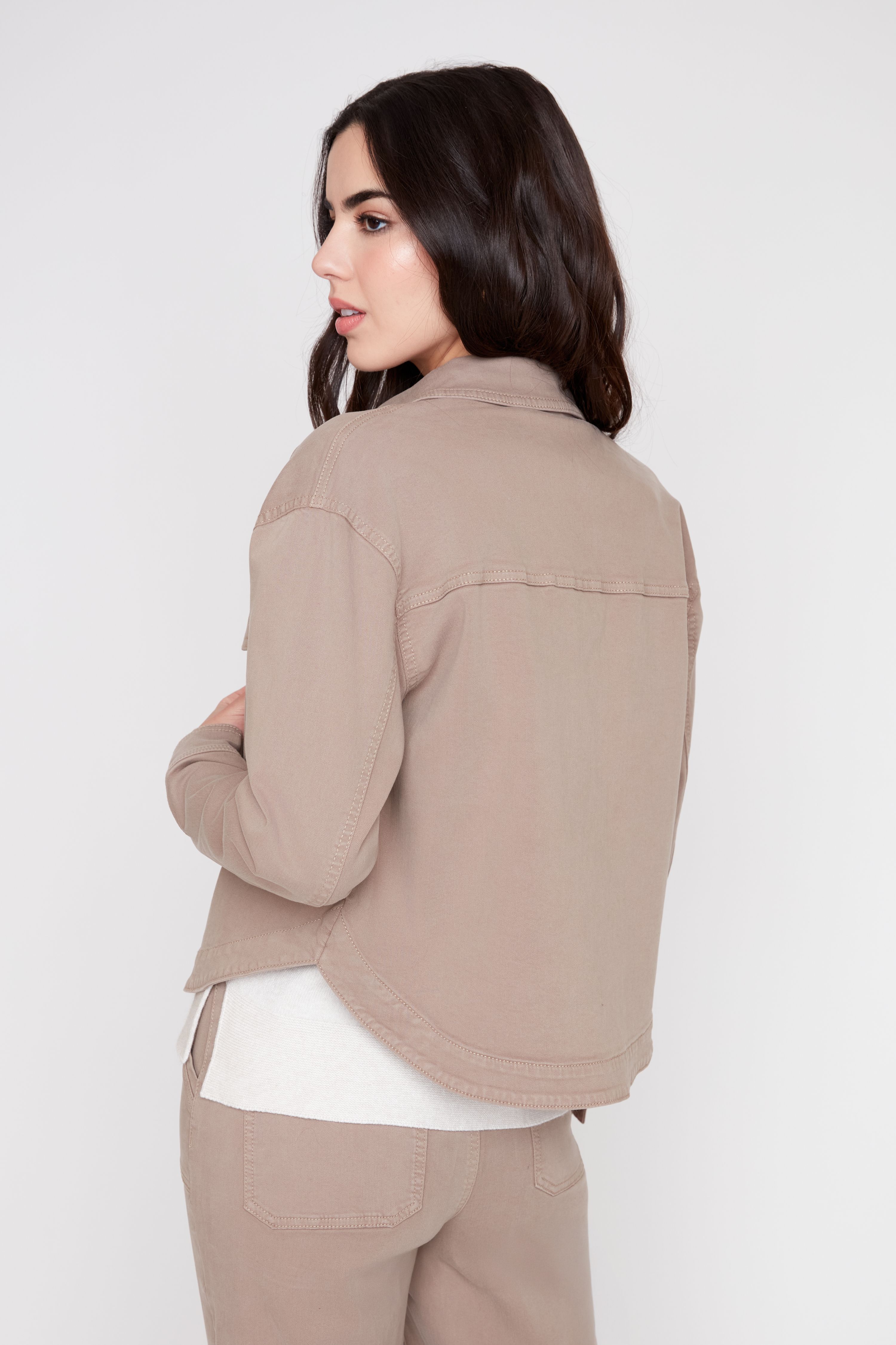 Veste en denim coloré Renuar