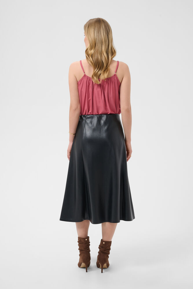 Jupe midi évasée CRPaloma Cream