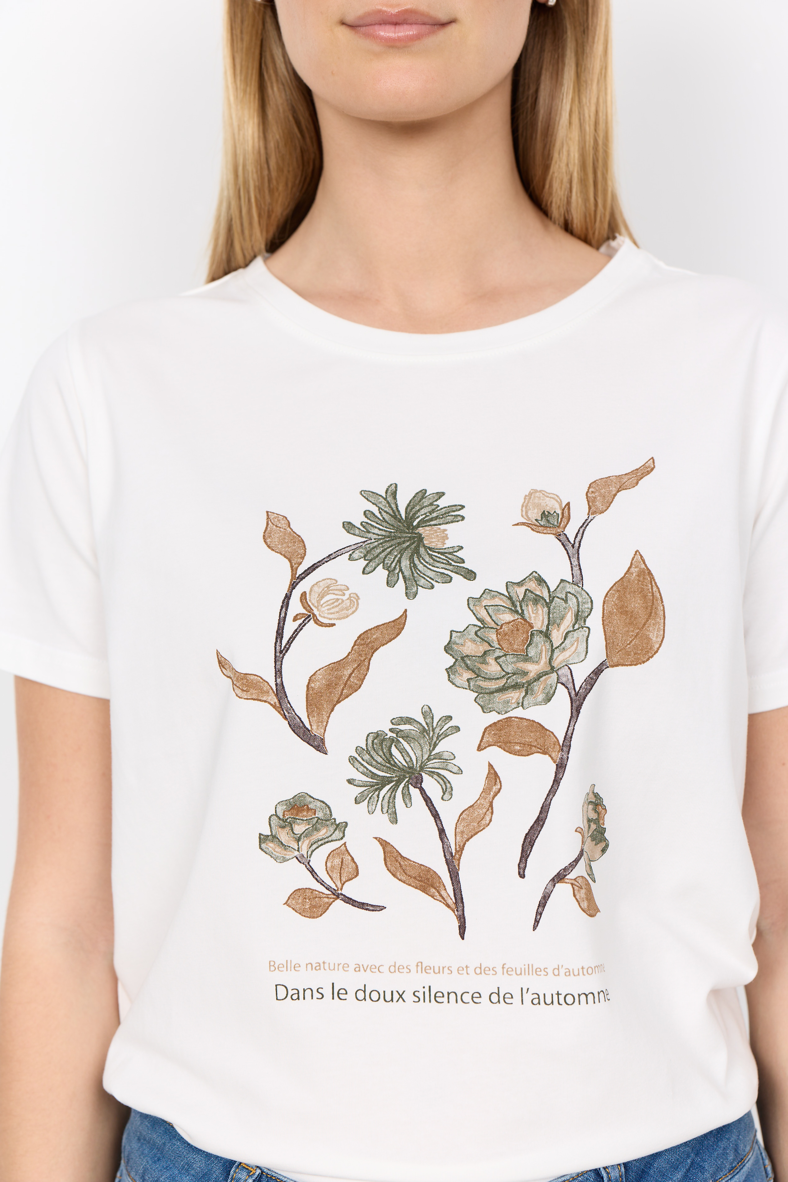 T-shirt à imprimé floral Rina Soya Concept