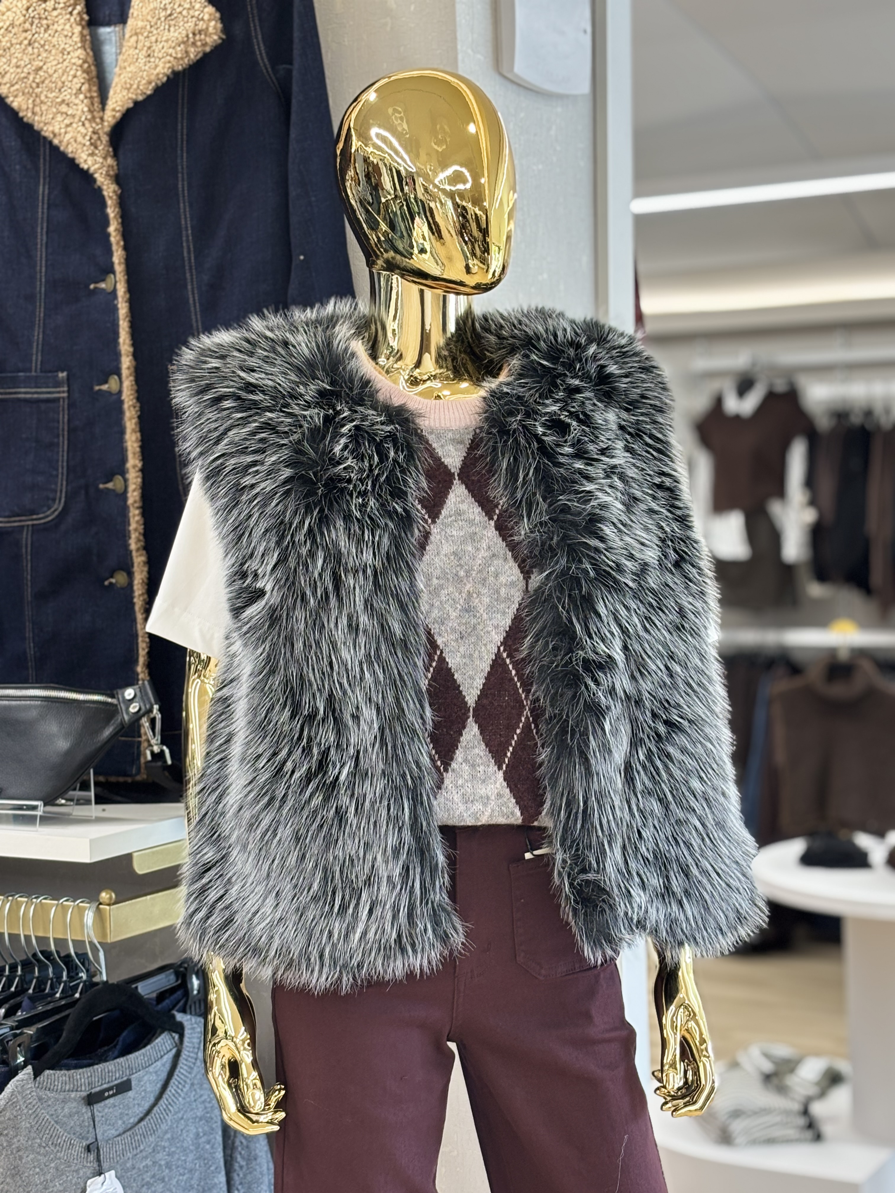 Veste en fausse fourrure Michael Kors
