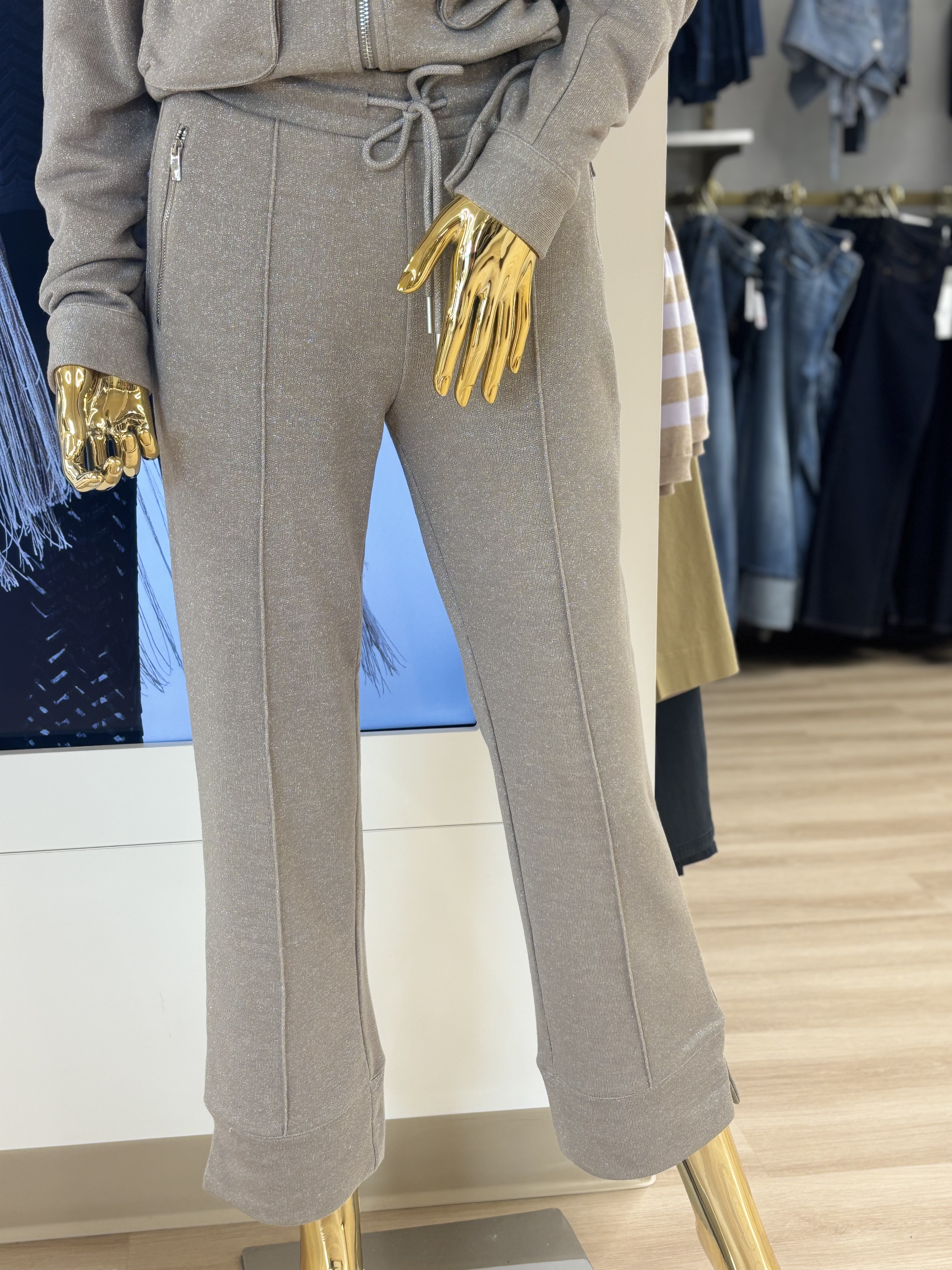 Pantalon scintillant à cordon Orly