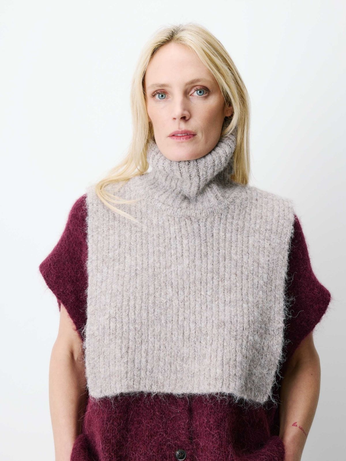 Cache-cou en tricot Ansel Grace & Mila